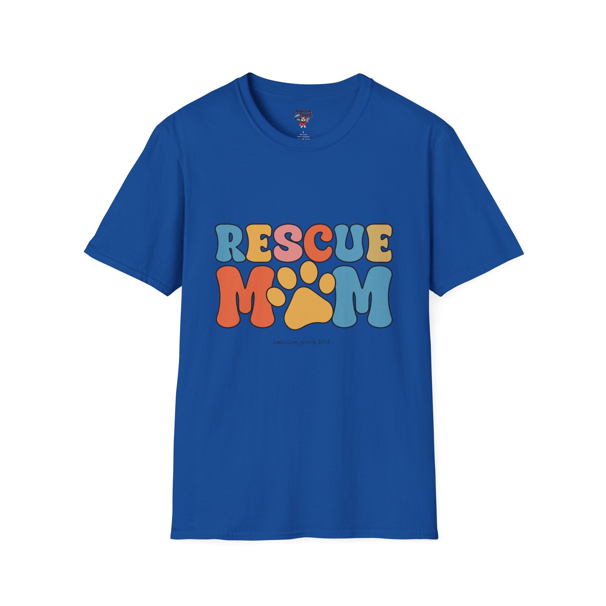 Rescue Mom Unisex Softstyle T-Shirt