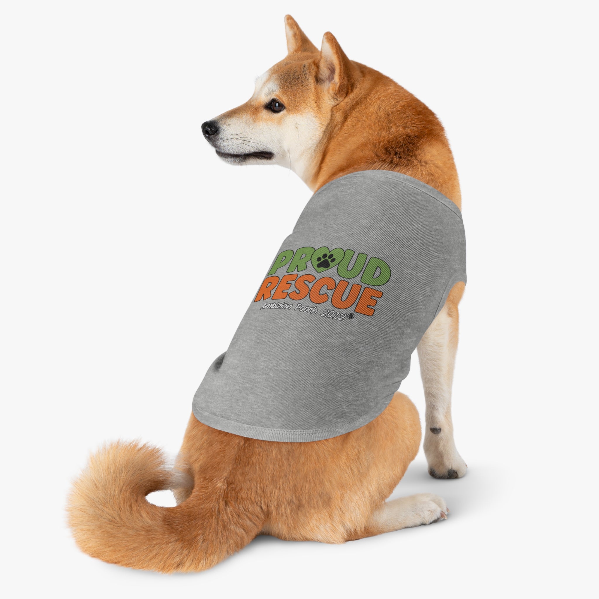 "Proud Rescue" Doggy Tank Top