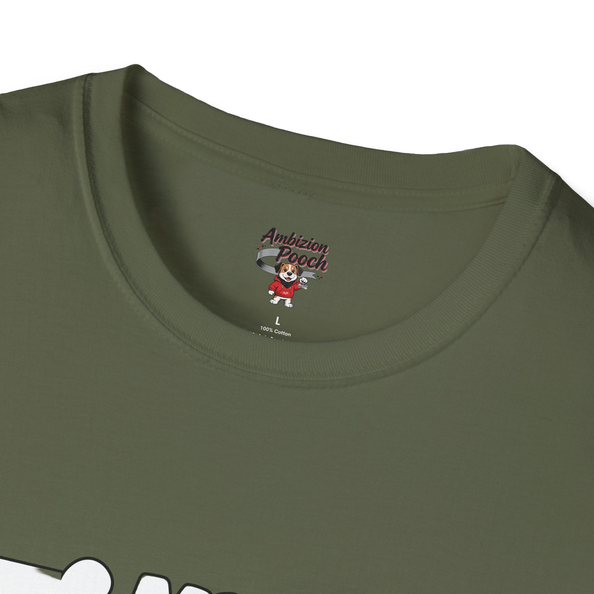 My Dog Rescued Me Unisex Softstyle T-Shirt