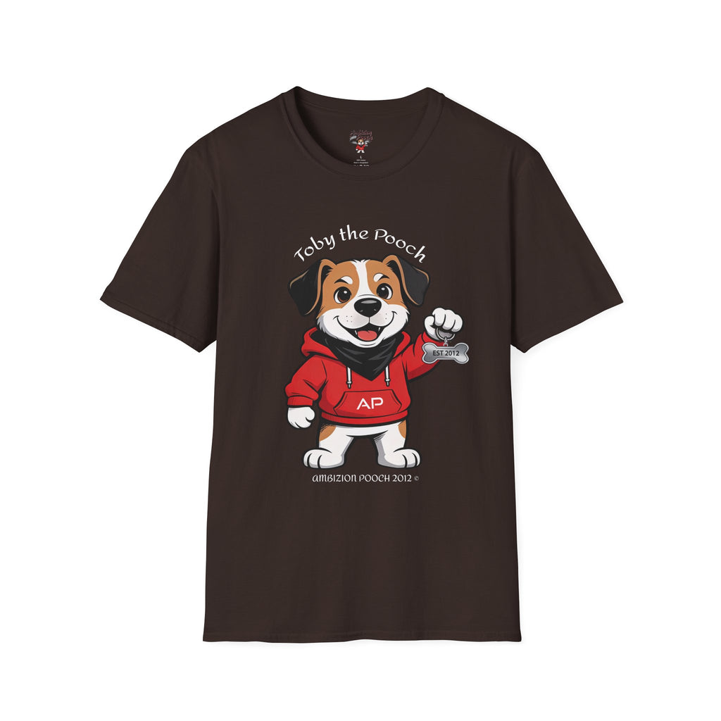 Toby the Pooch Unisex Softstyle T-Shirt