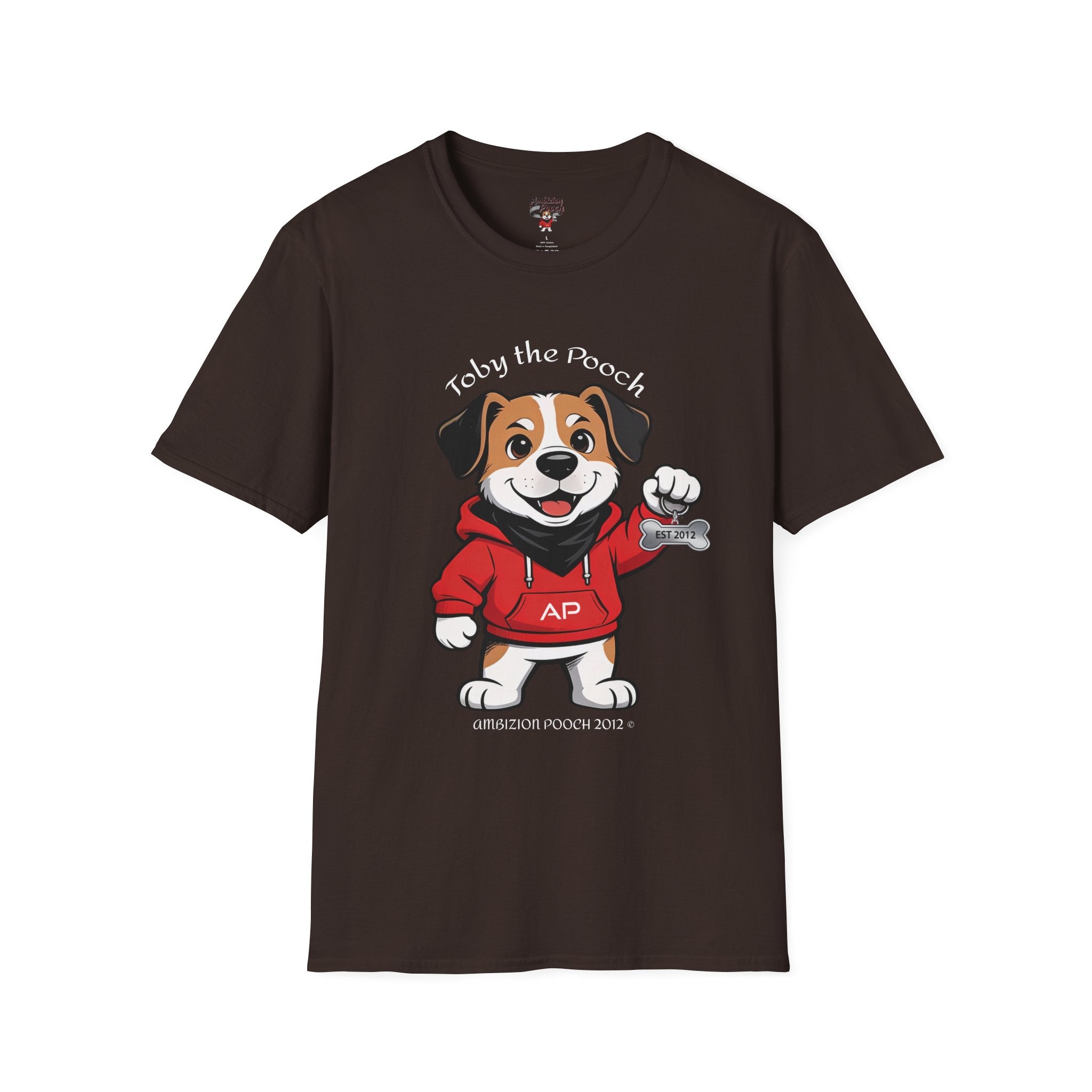 Toby the Pooch Unisex Softstyle T-Shirt