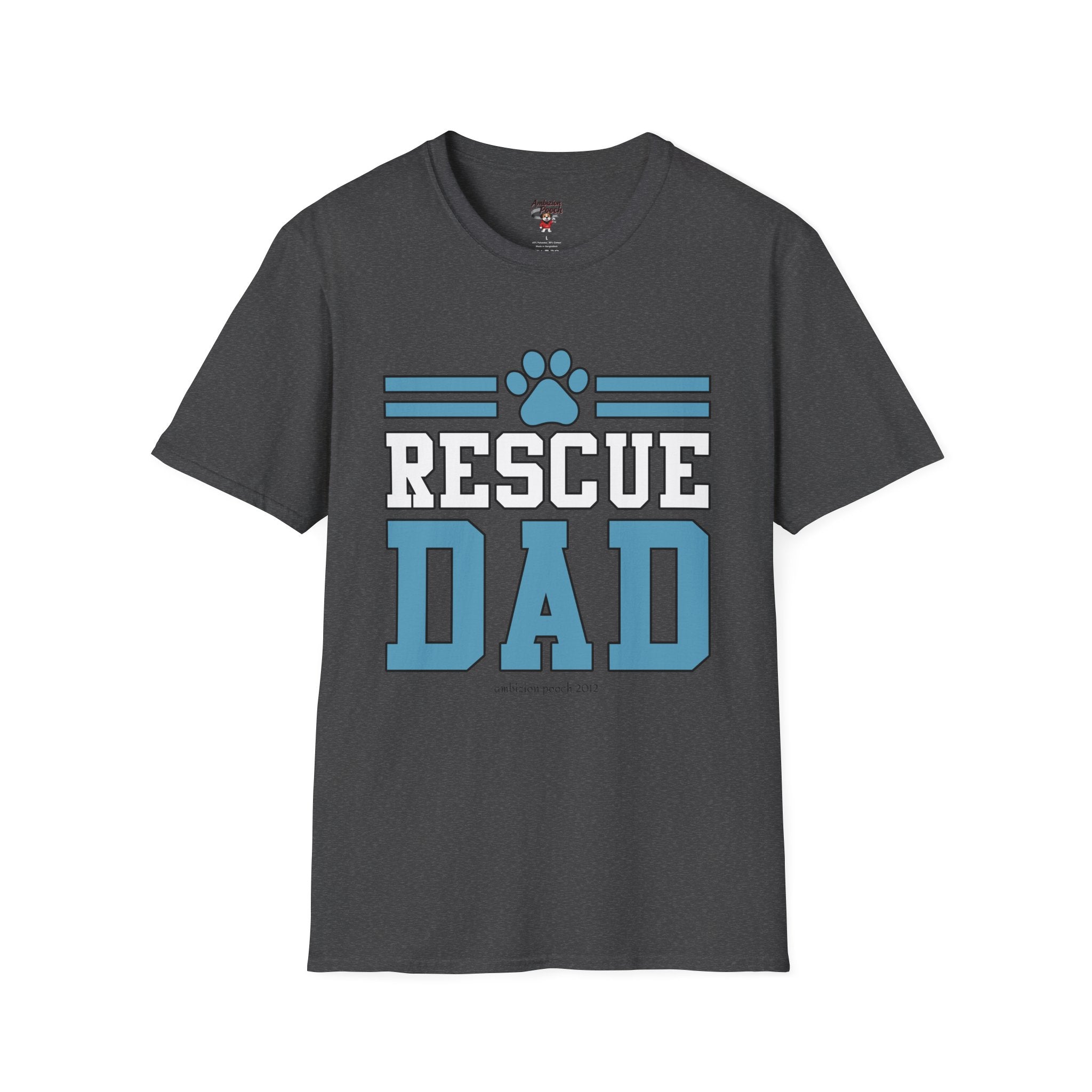 Rescue Dad Unisex Softstyle T-Shirt