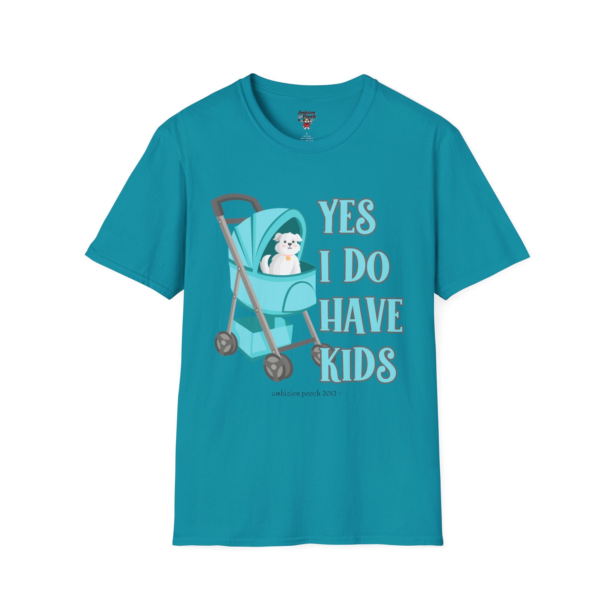 Yes I Do Have Kids Unisex Softstyle T-Shirt