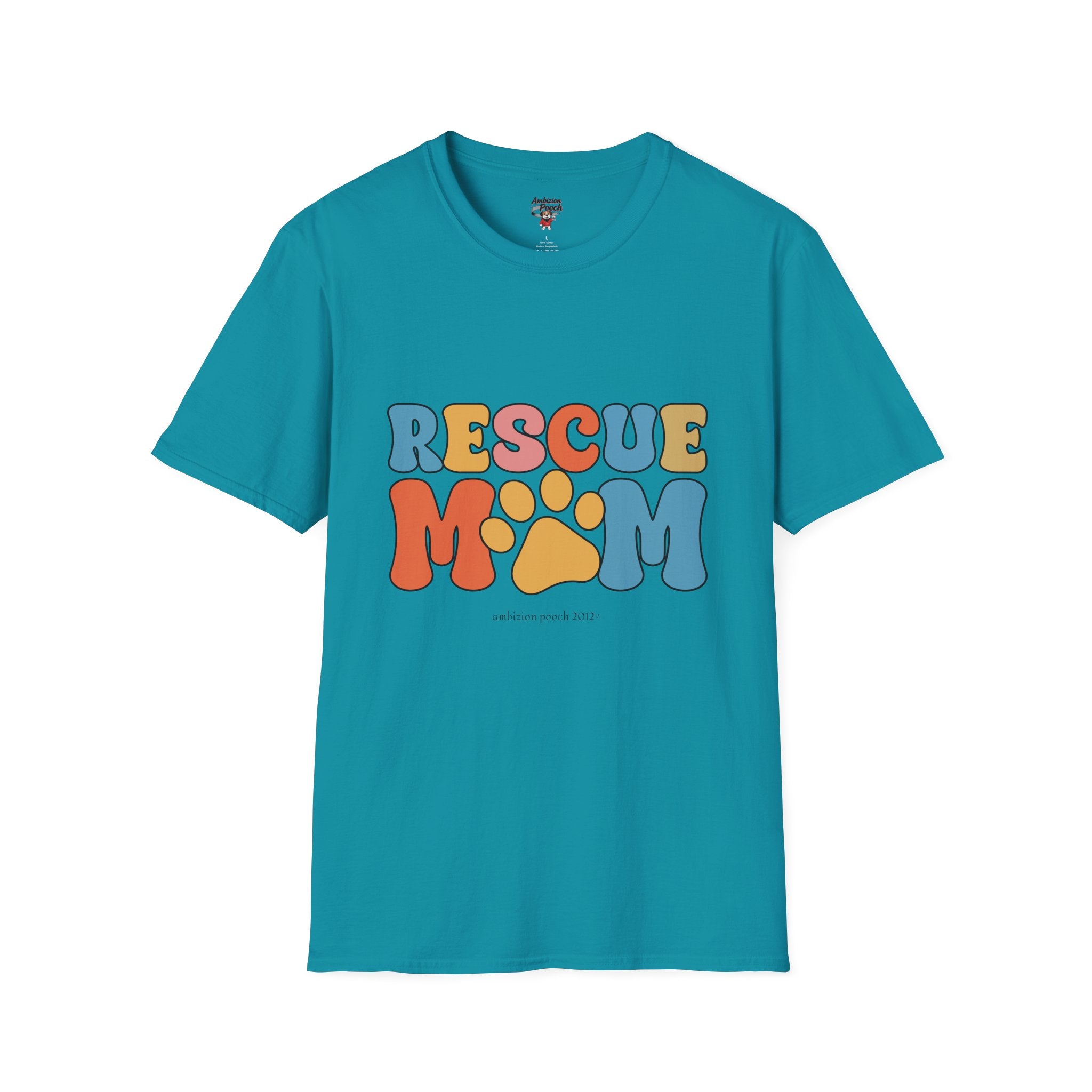 Rescue Mom Unisex Softstyle T-Shirt