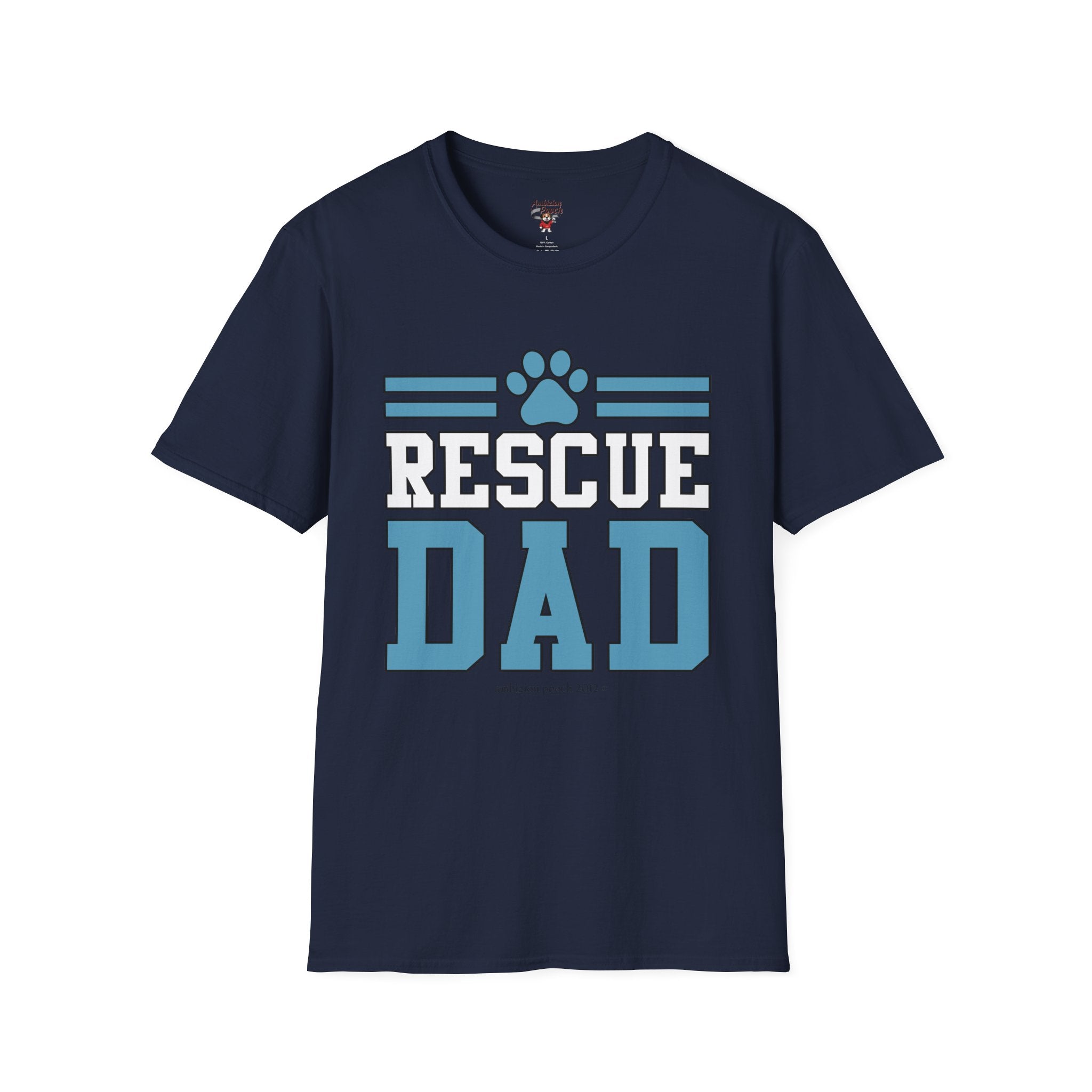 Rescue Dad Unisex Softstyle T-Shirt