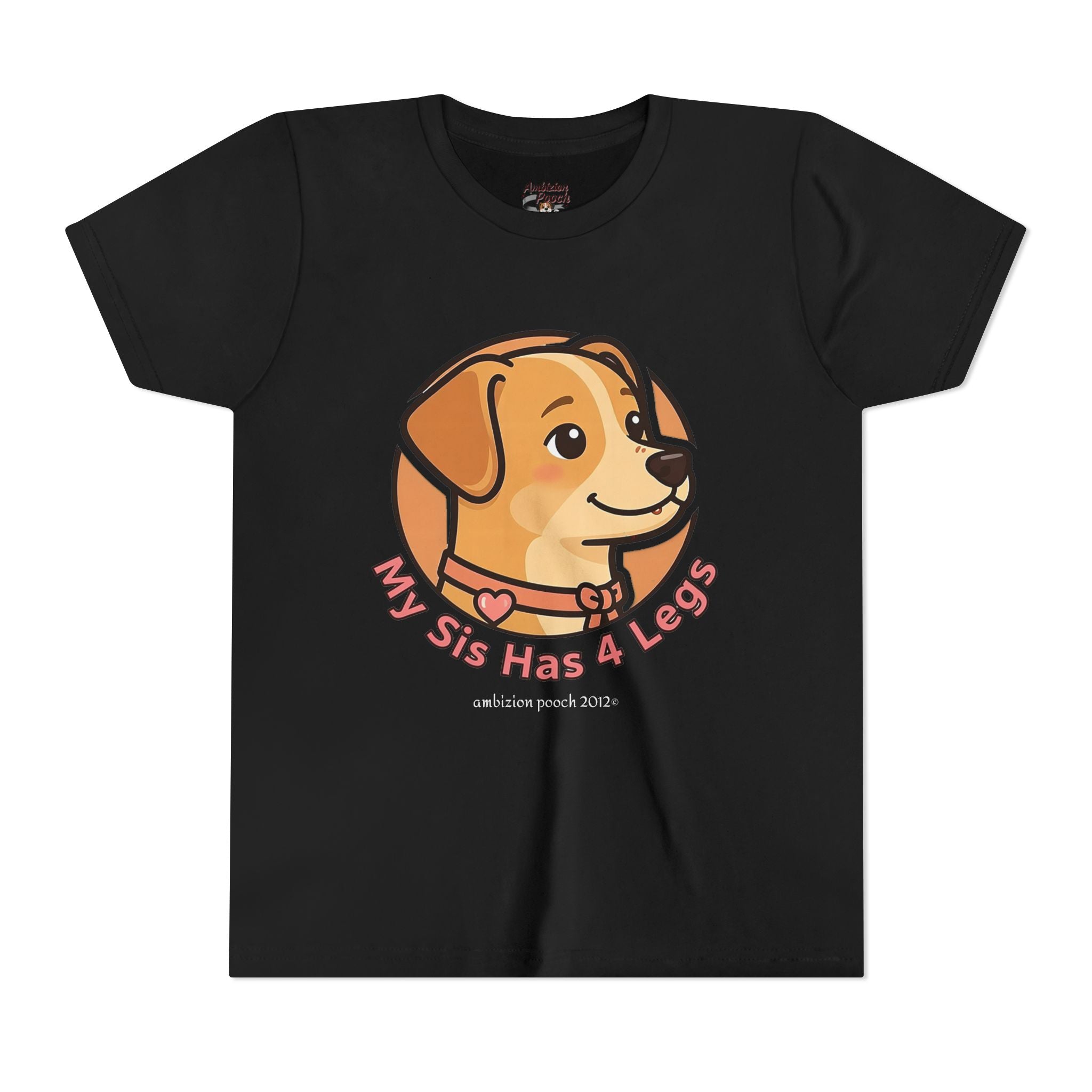 "My Sis Has 4 Legs" Kids Tee