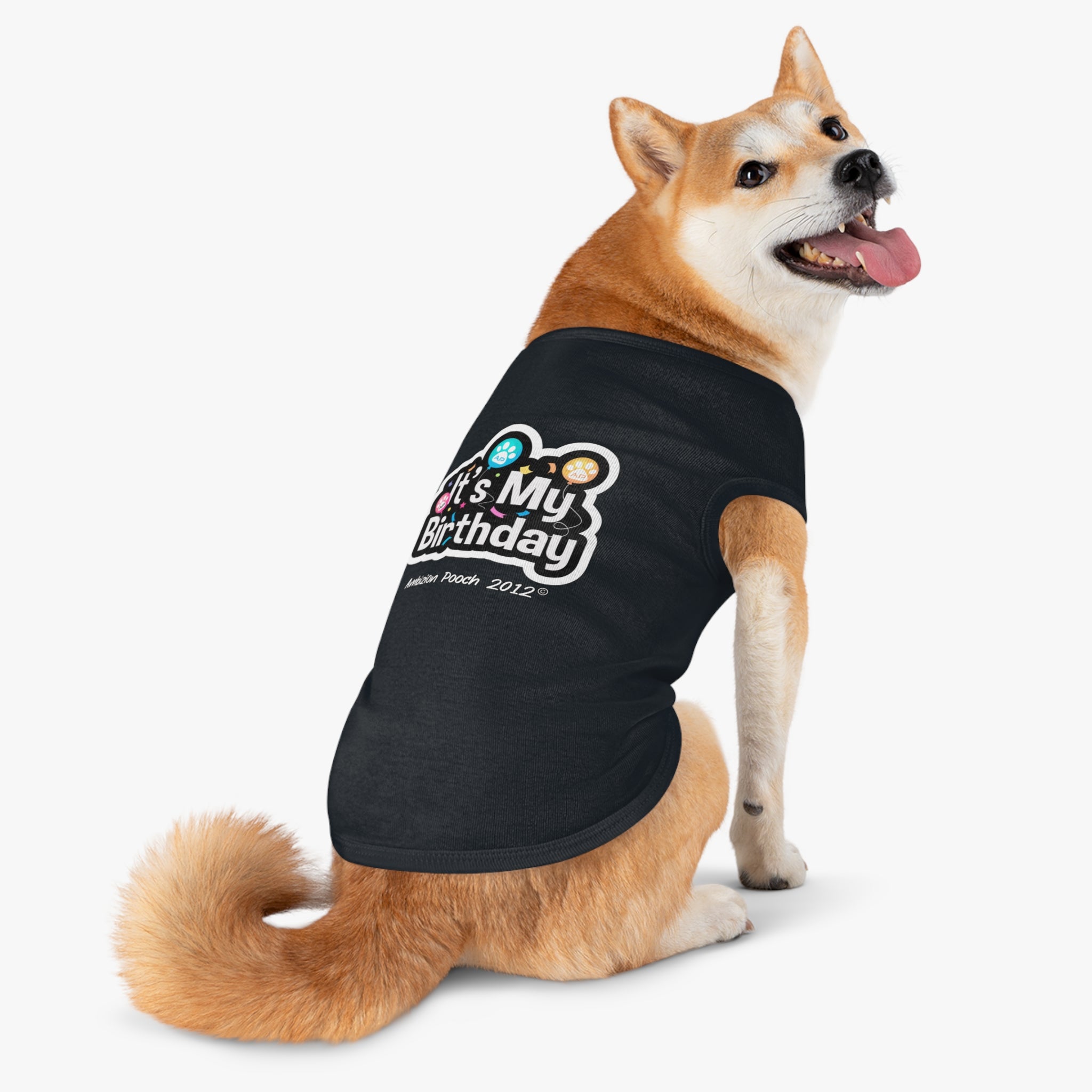 It's My Birthday Pet Tank Top - Fun & Festive