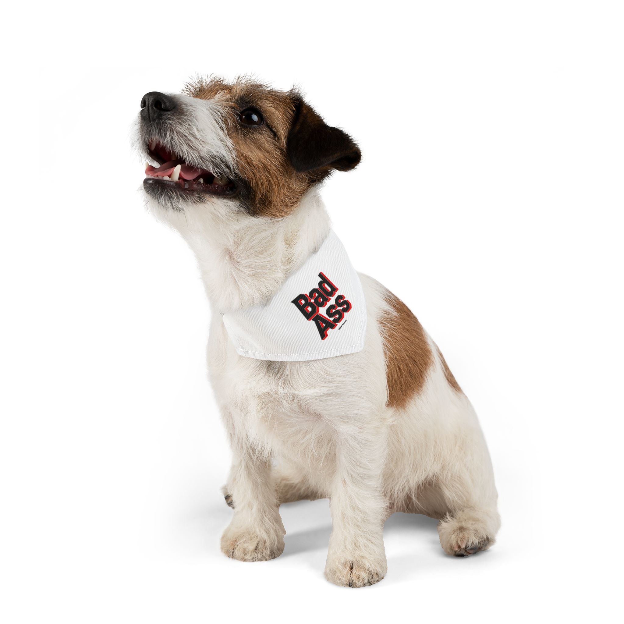 Pet Bandana Collar — Bad Ass "Bad Ass Dog Mama & Bad Ass Dog Dad" Matching Pet & Parent
