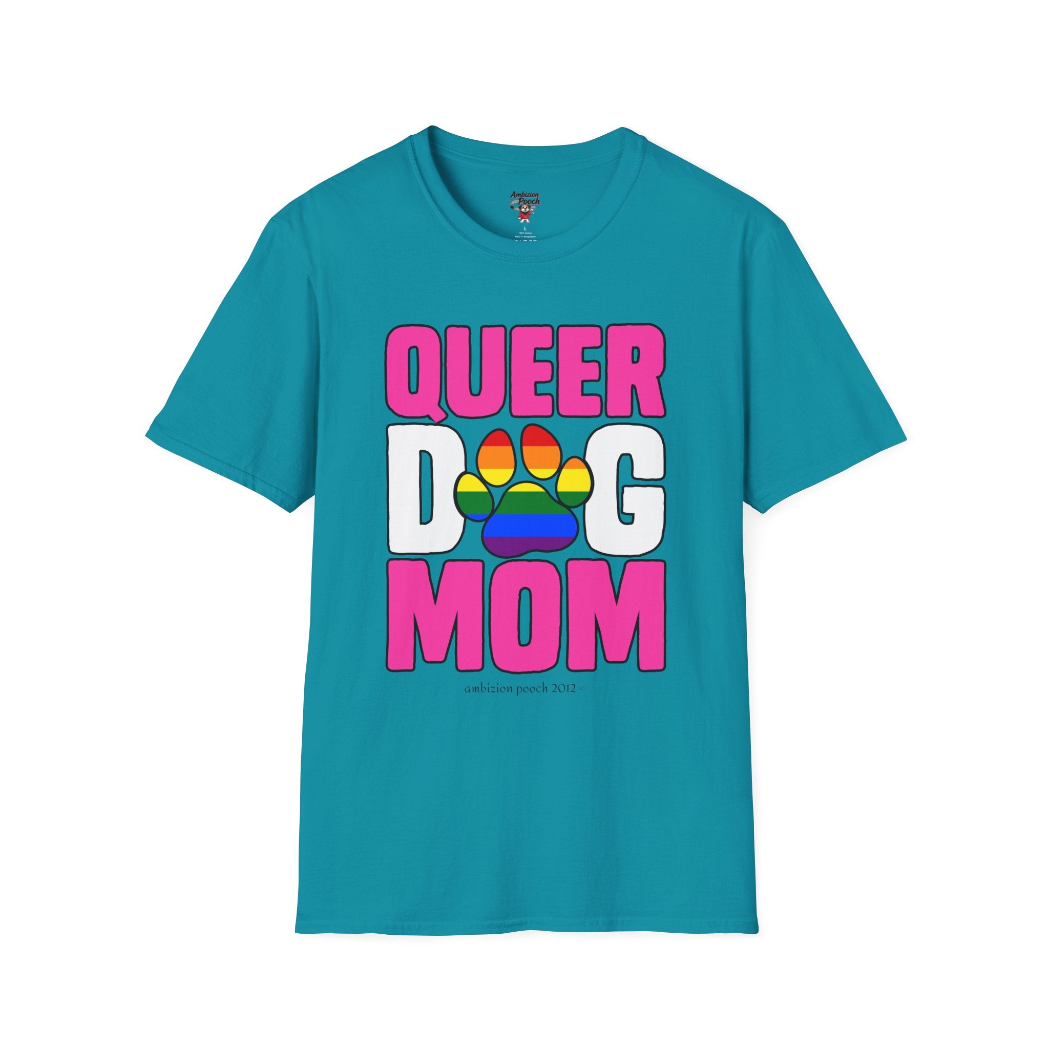 Queer Dog Mom Unisex Softstyle T-Shirt