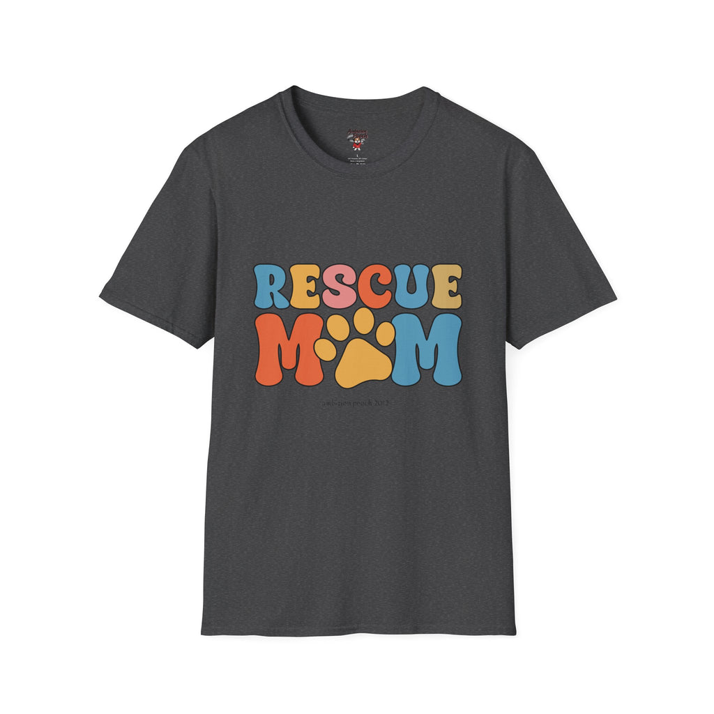 Rescue Mom Unisex Softstyle T-Shirt
