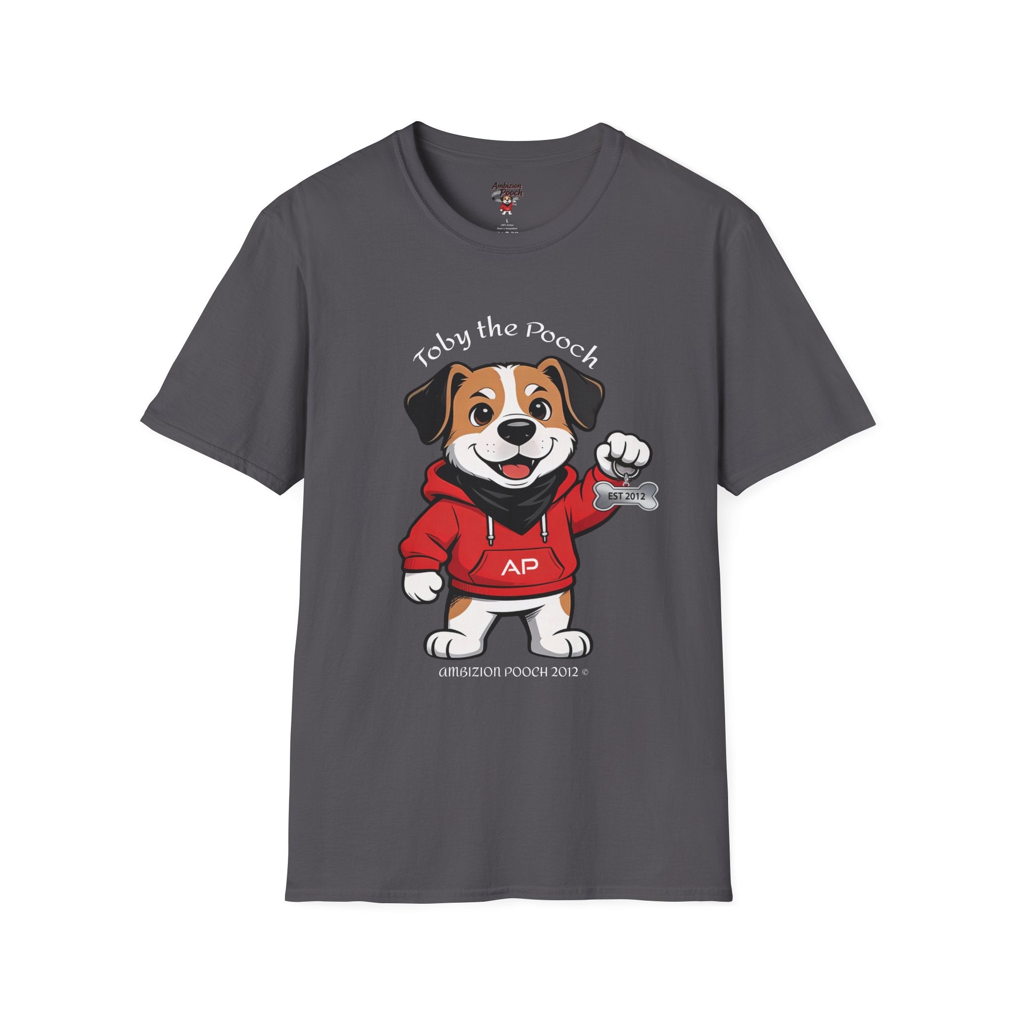 Toby the Pooch Unisex Softstyle T-Shirt