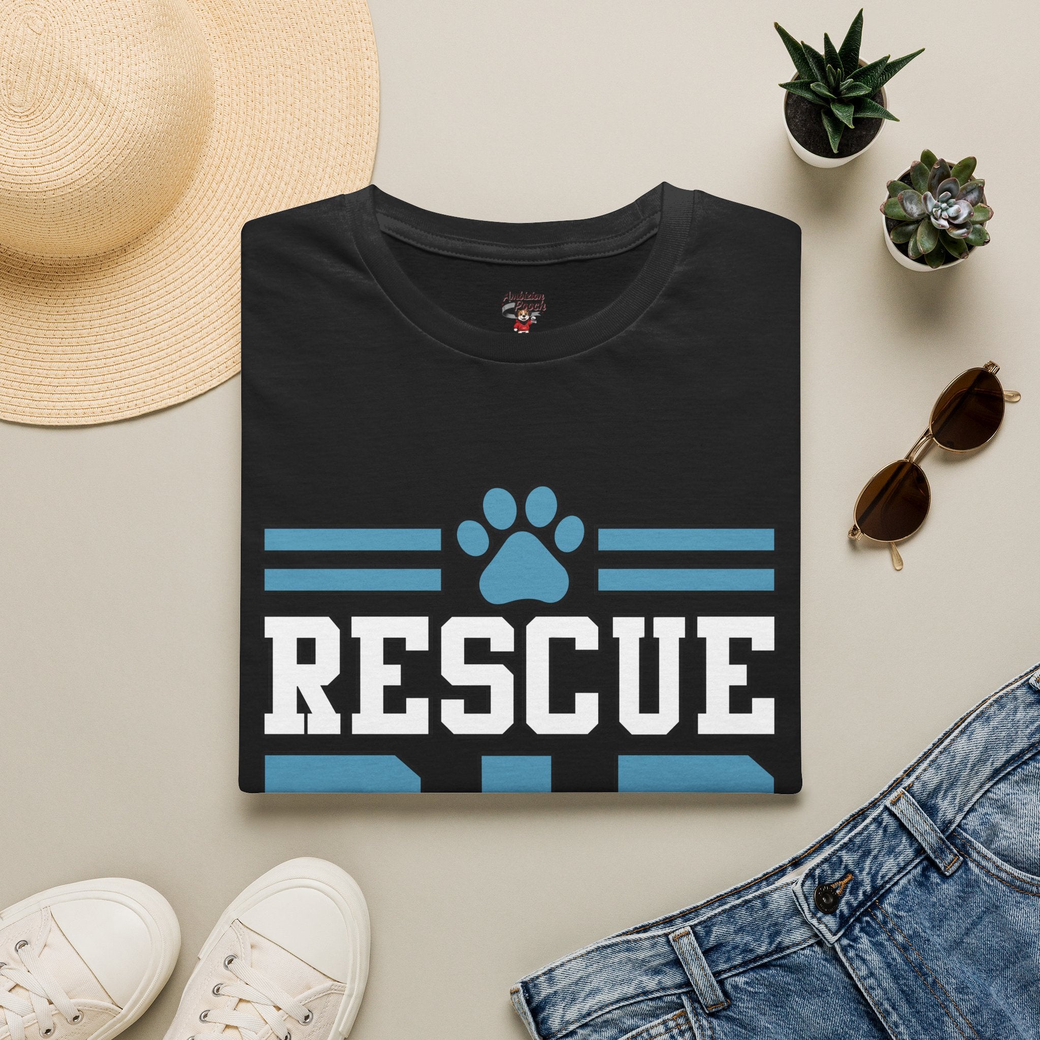 Rescue Dad Unisex Softstyle T-Shirt