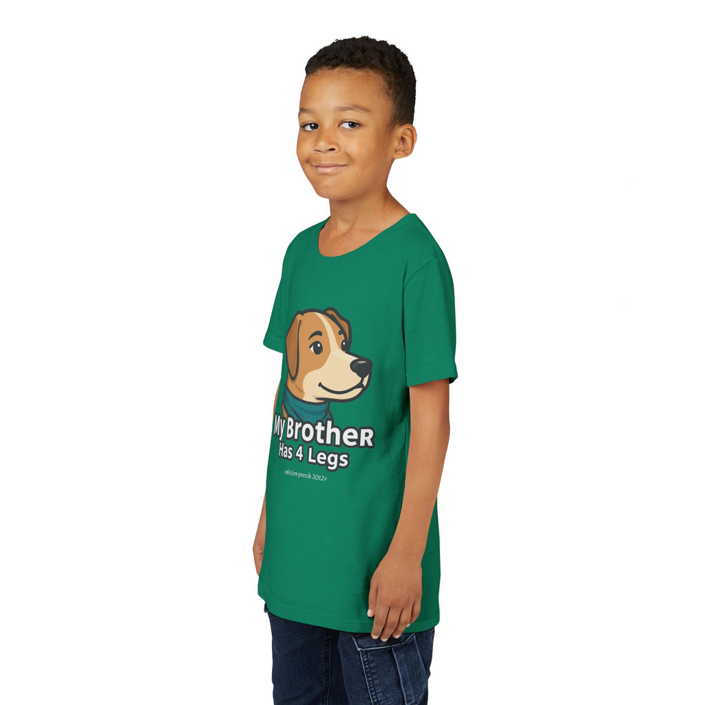 "My Bro Has 4 Legs" Kids Tee