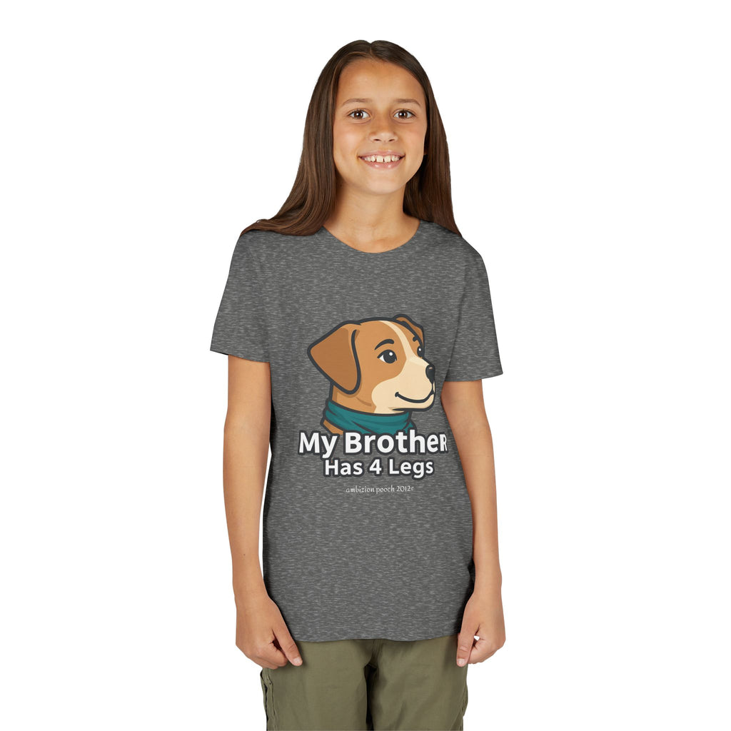 "My Bro Has 4 Legs" Kids Tee