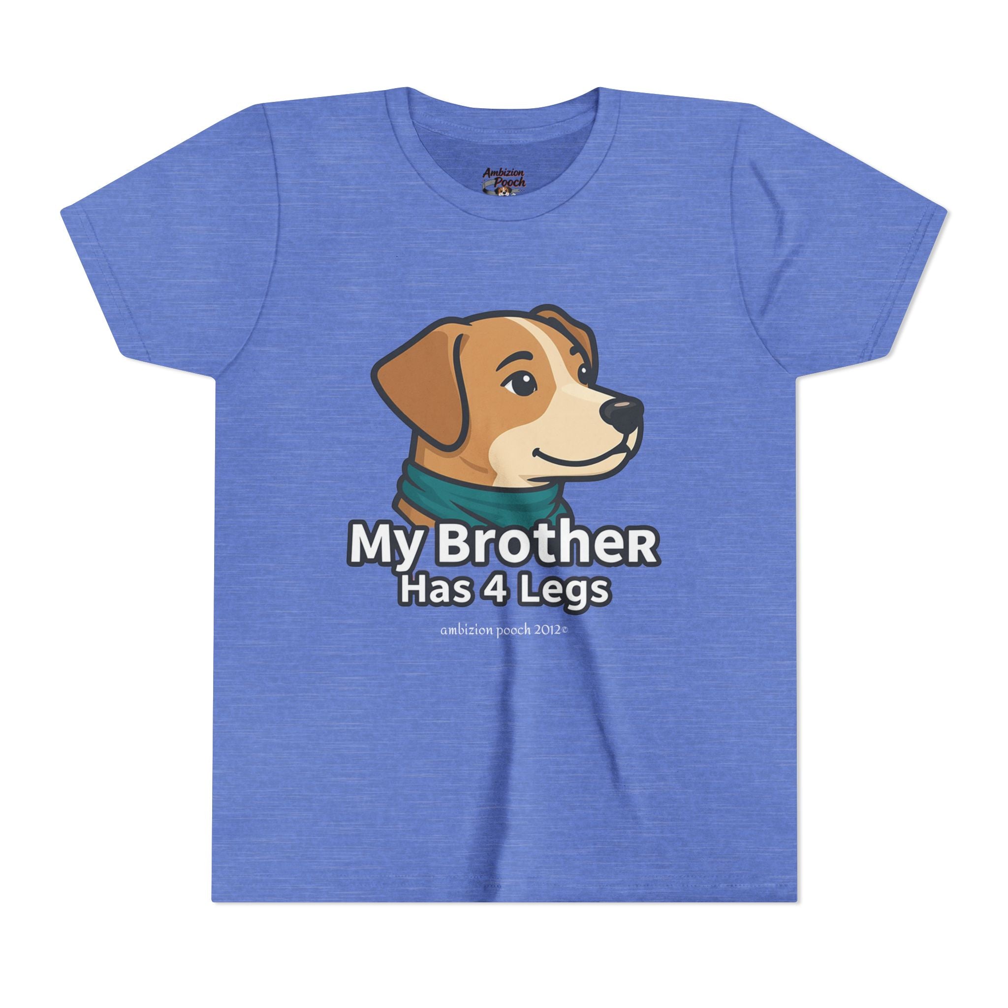 "My Bro Has 4 Legs" Kids Tee