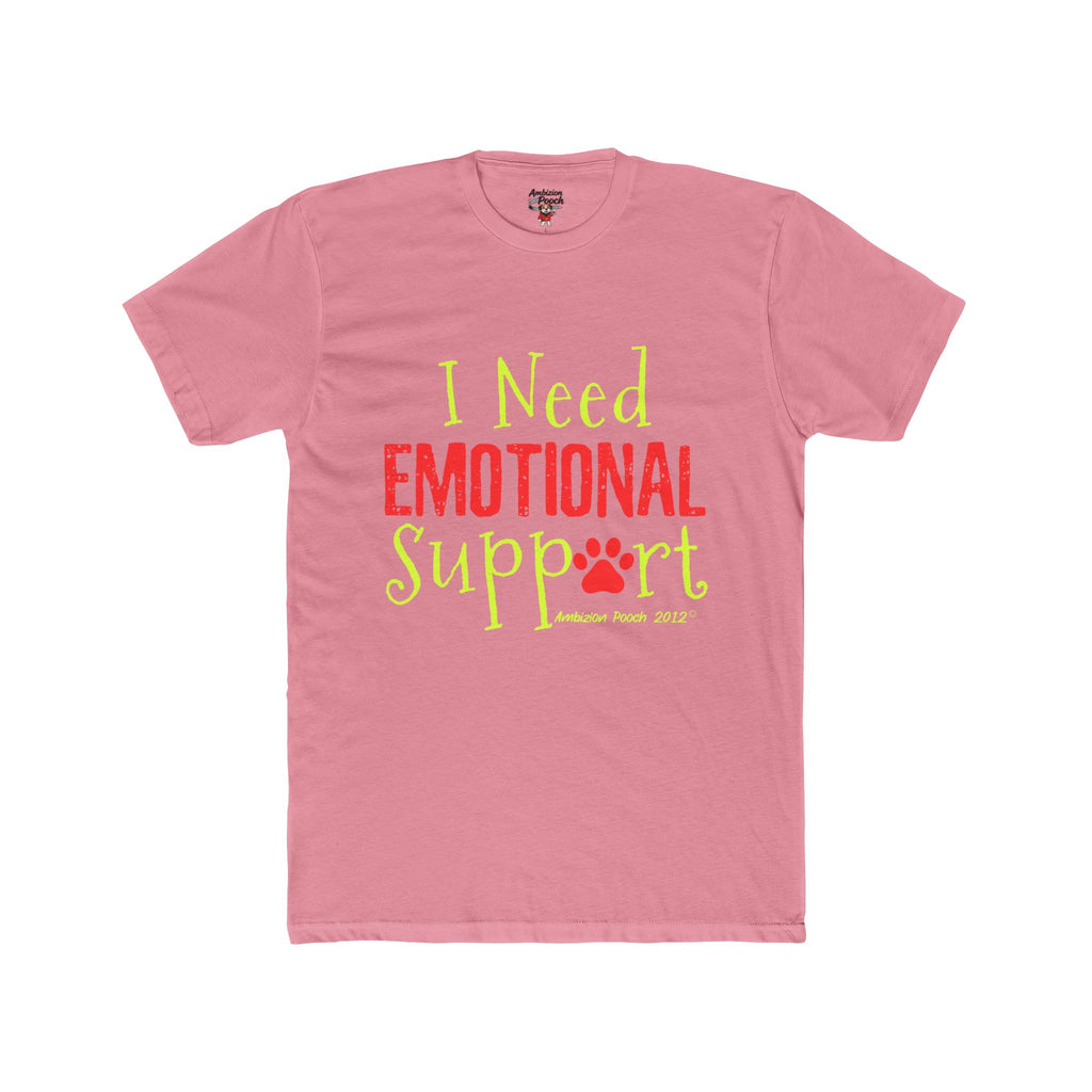 I Need Emotional Support — Me Too Pet & Parent Matching T-Shirt