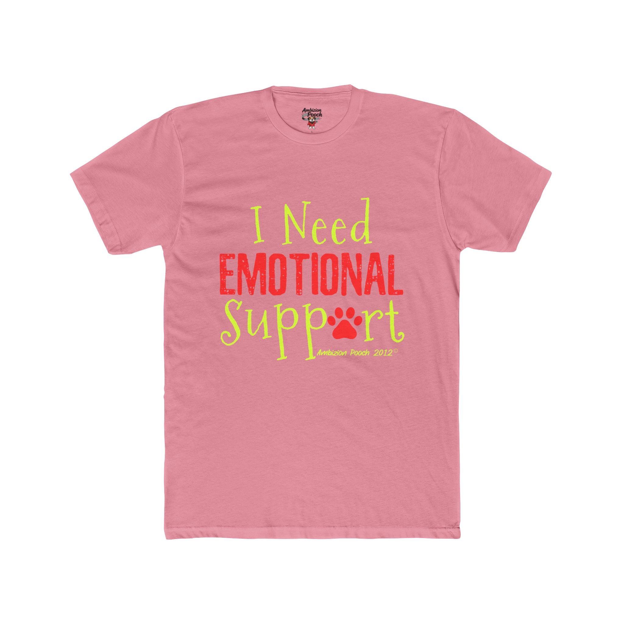I Need Emotional Support — Me Too Pet & Parent Matching T-Shirt