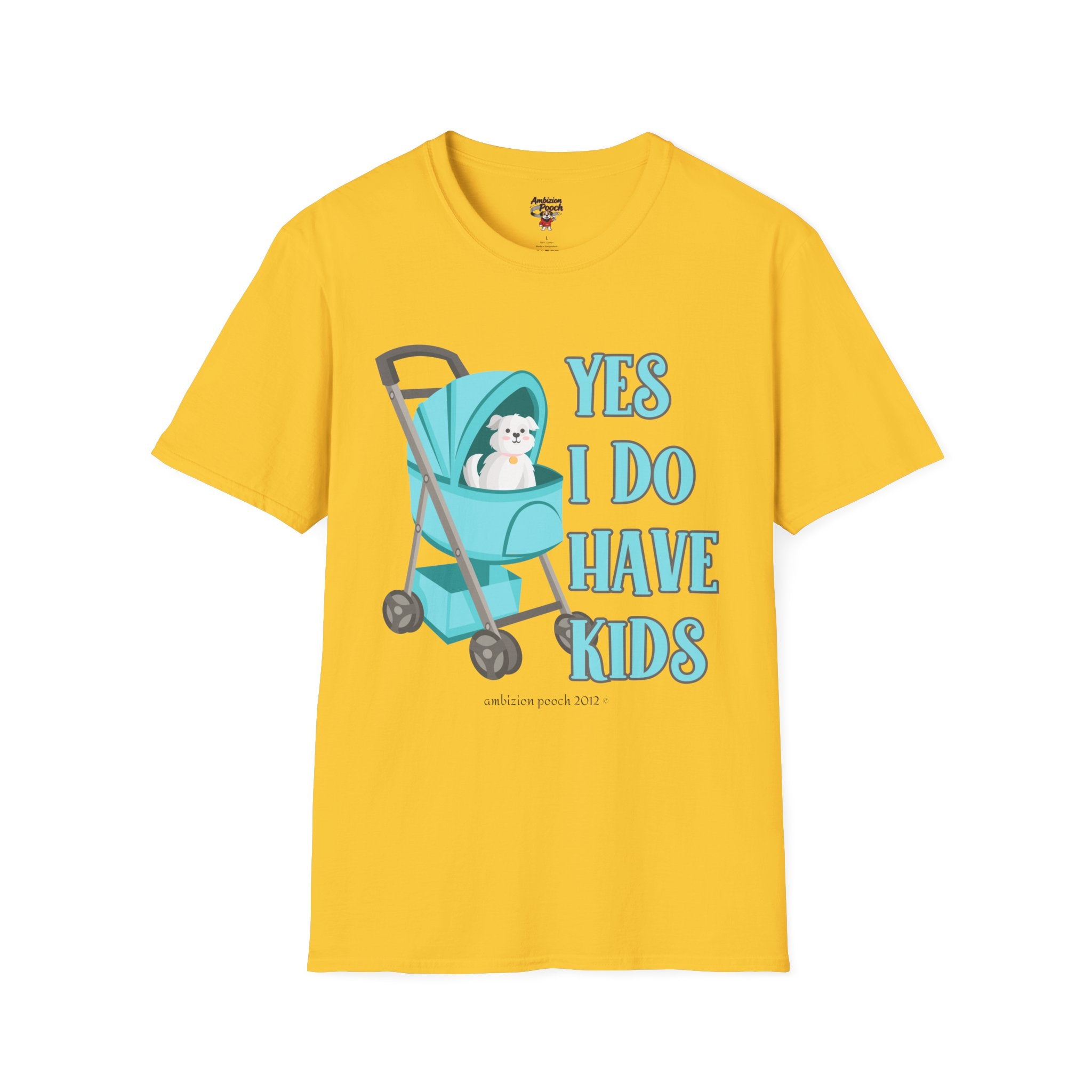 Yes I Do Have Kids Unisex Softstyle T-Shirt