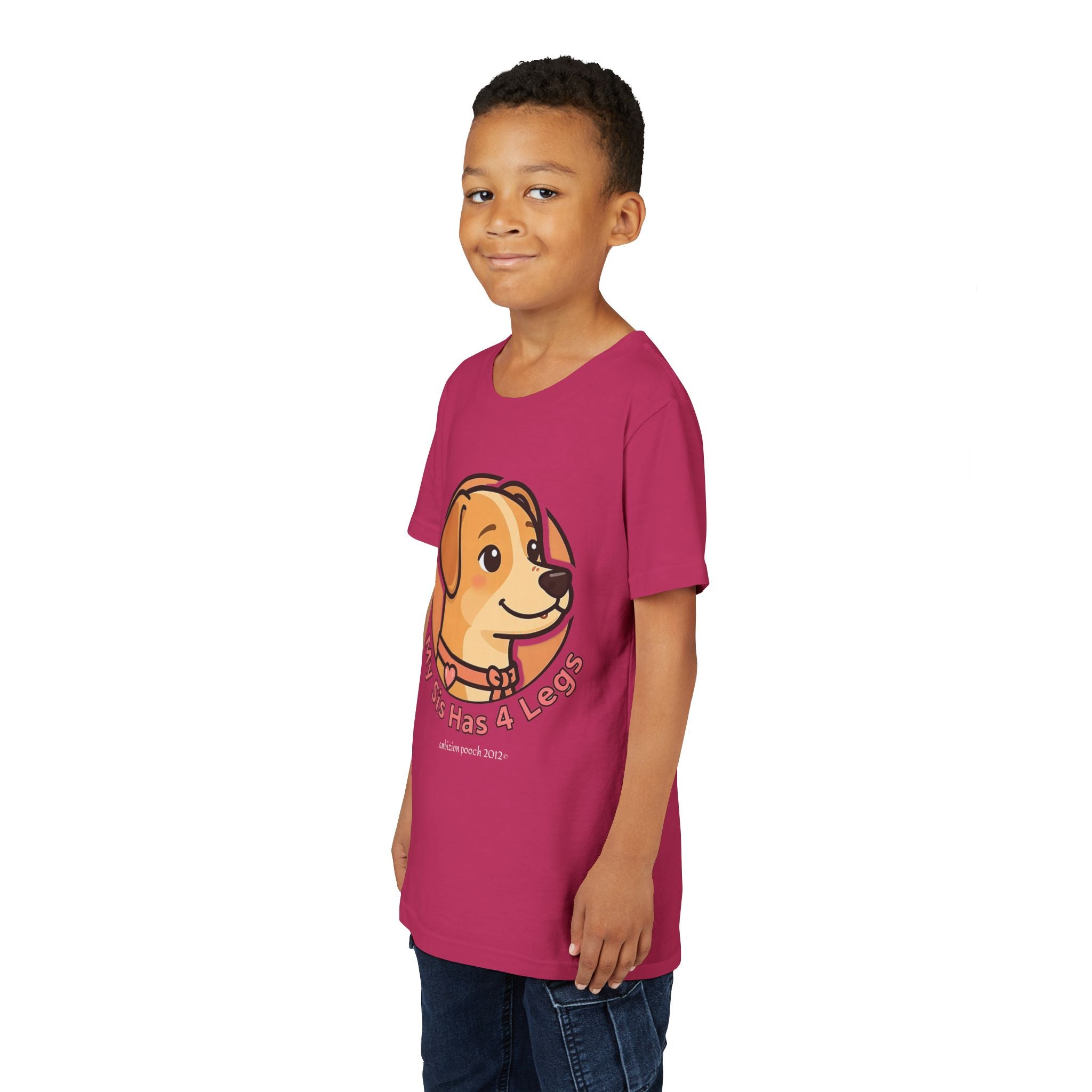 "My Sis Has 4 Legs" Kids Tee