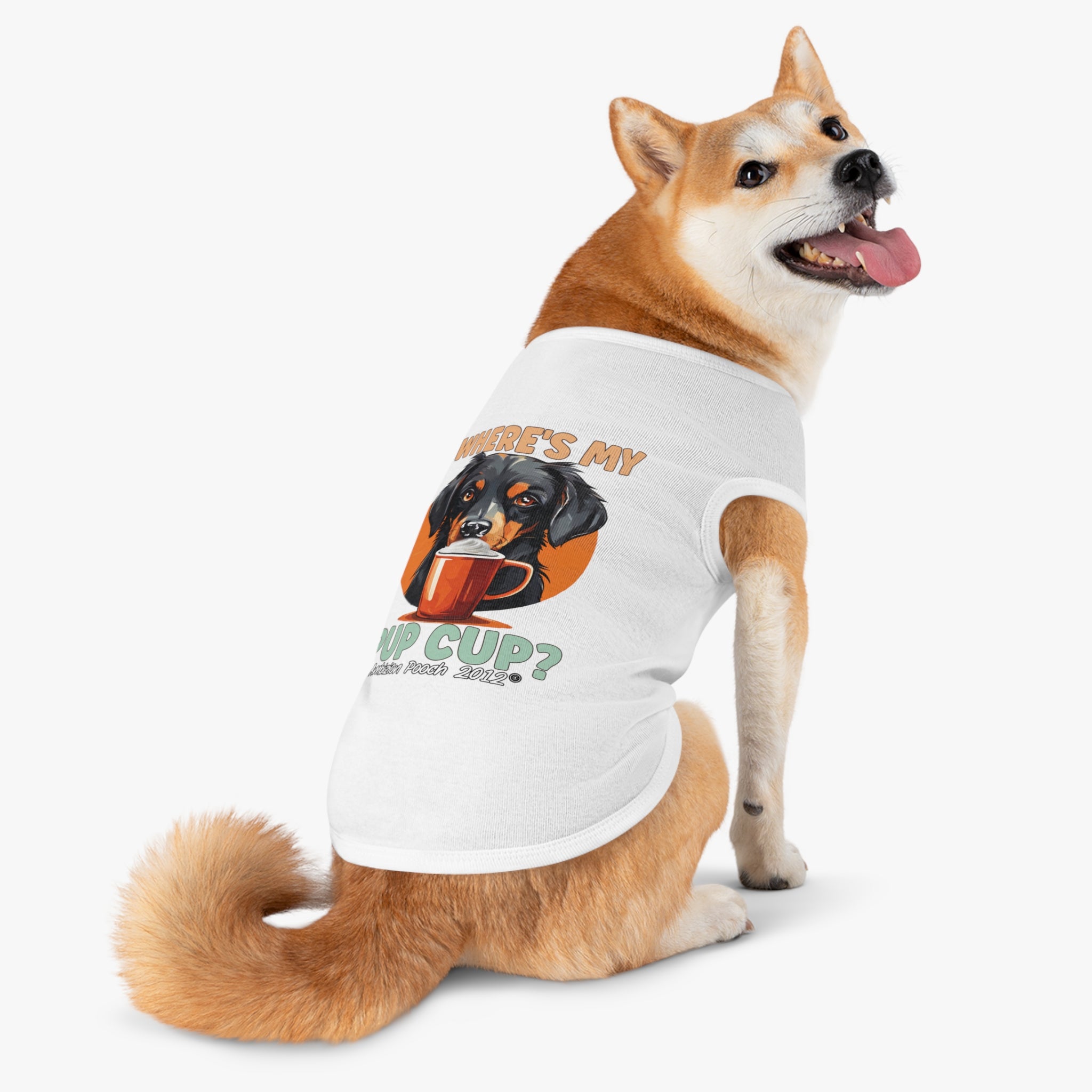 Where's My Pup Cup? Doggy Tank Top