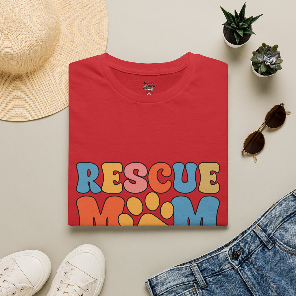 Rescue Mom Unisex Softstyle T-Shirt