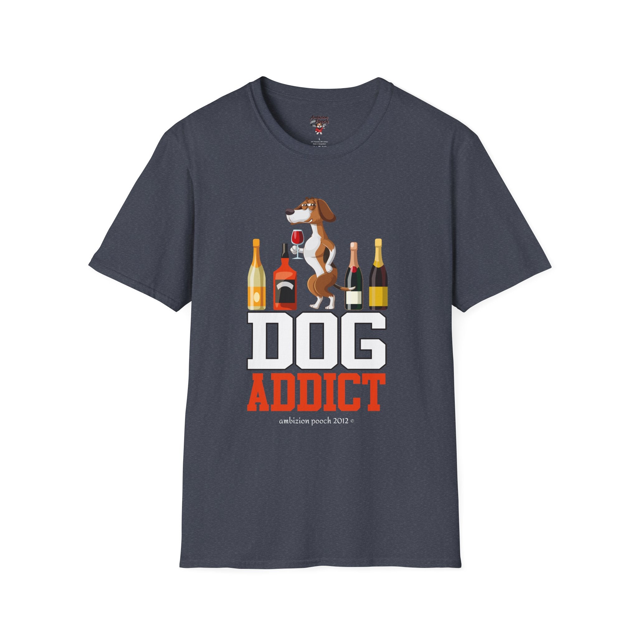 Dog Addict Unisex Softstyle T-Shirt