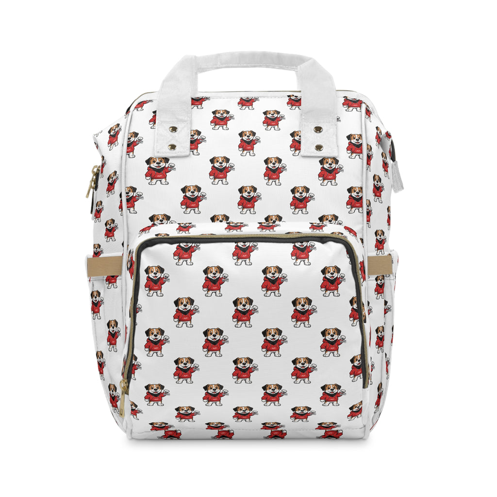 Ambizion Pooch Signature Puppy/Doggy Multifunctional Backpack White