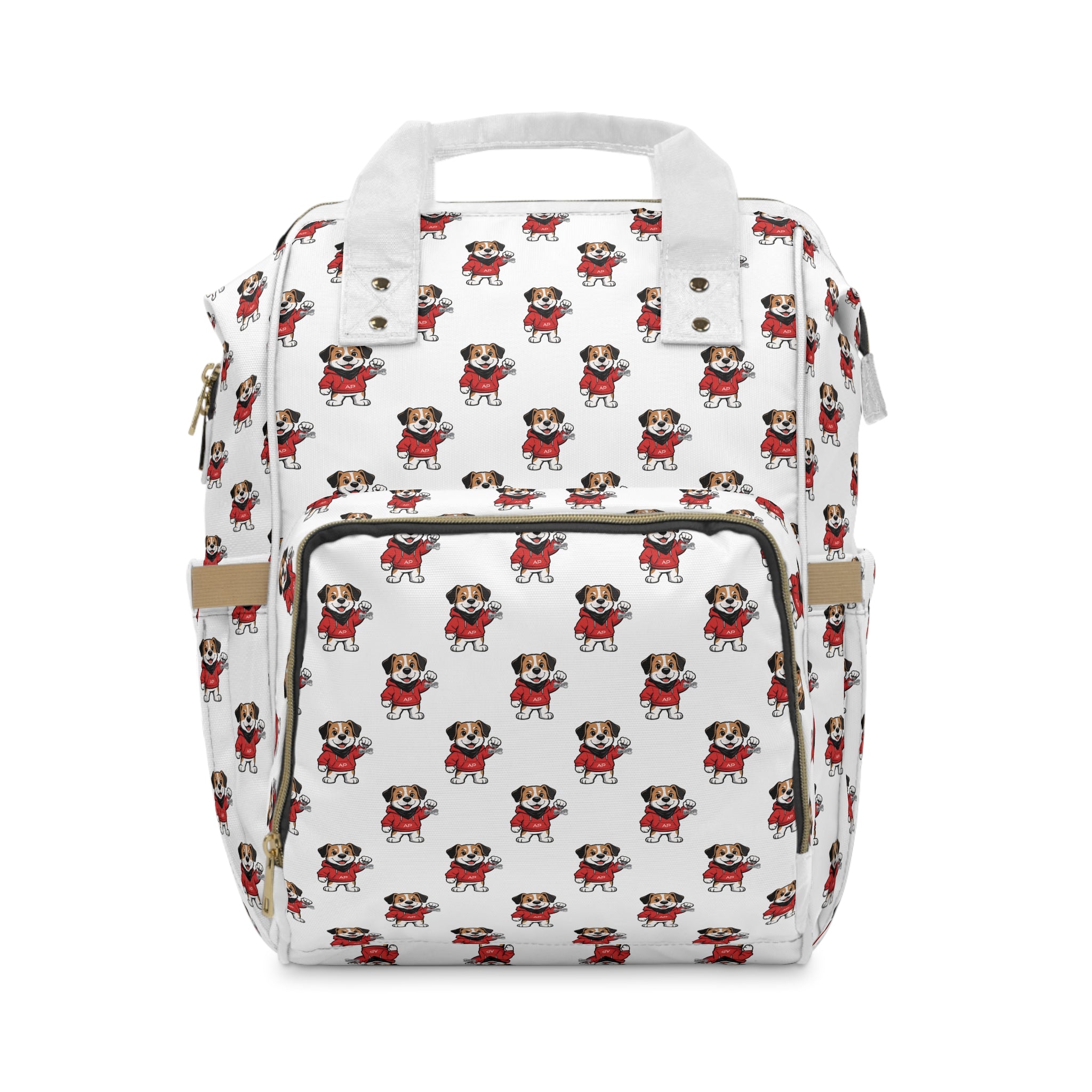 Ambizion Pooch Signature Puppy/Doggy Multifunctional Backpack White