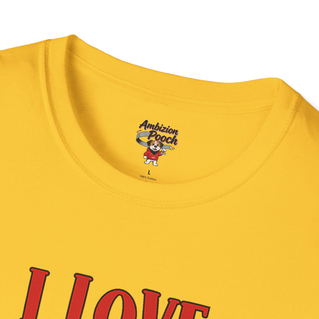 I Love Dogs More Than Humans Unisex Softstyle T-Shirt