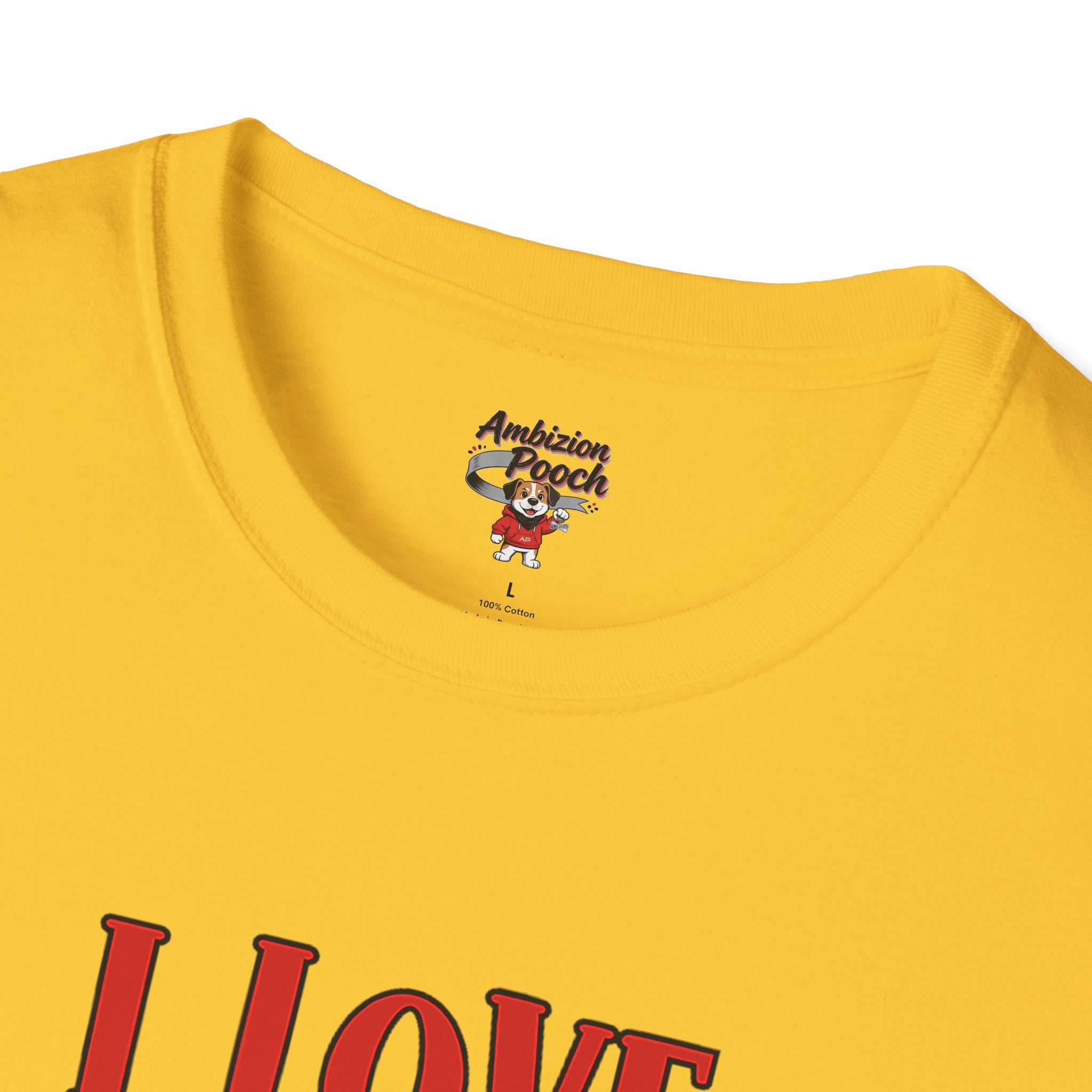 I Love Dogs More Than Humans Unisex Softstyle T-Shirt
