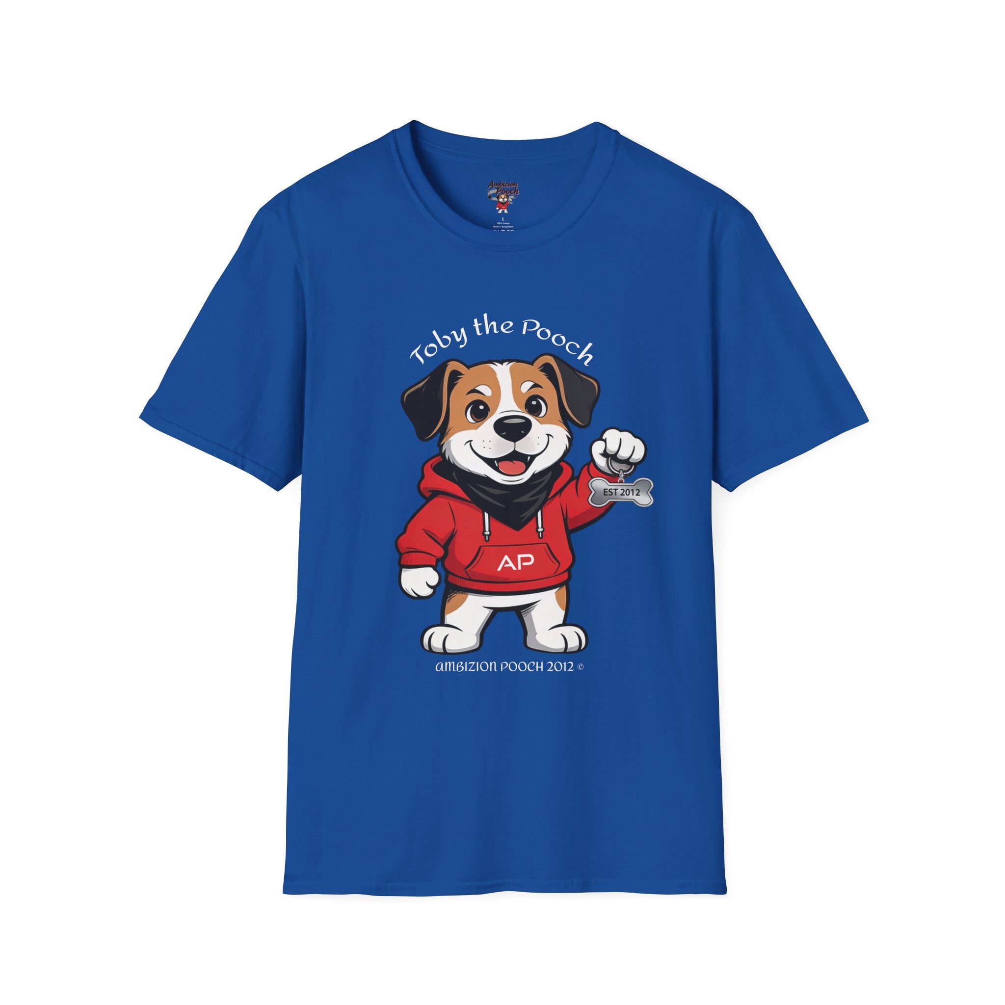 Toby the Pooch Unisex Softstyle T-Shirt