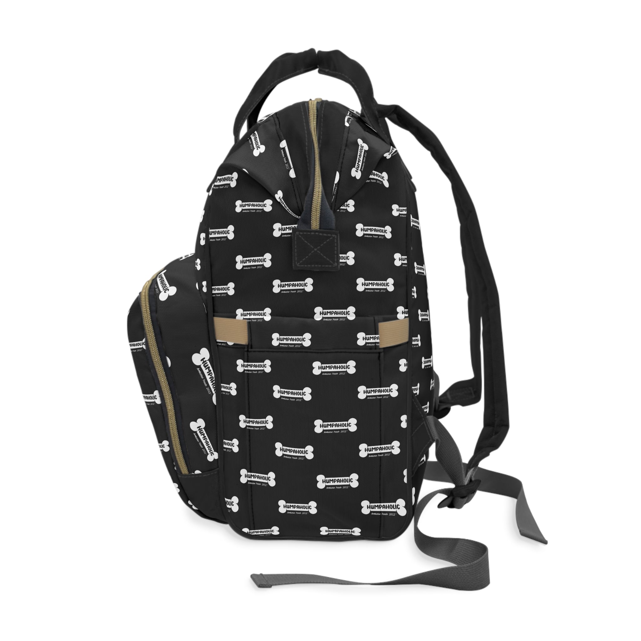 HumpaHolic Puppy/Doggy Multifunctional Backpack Black
