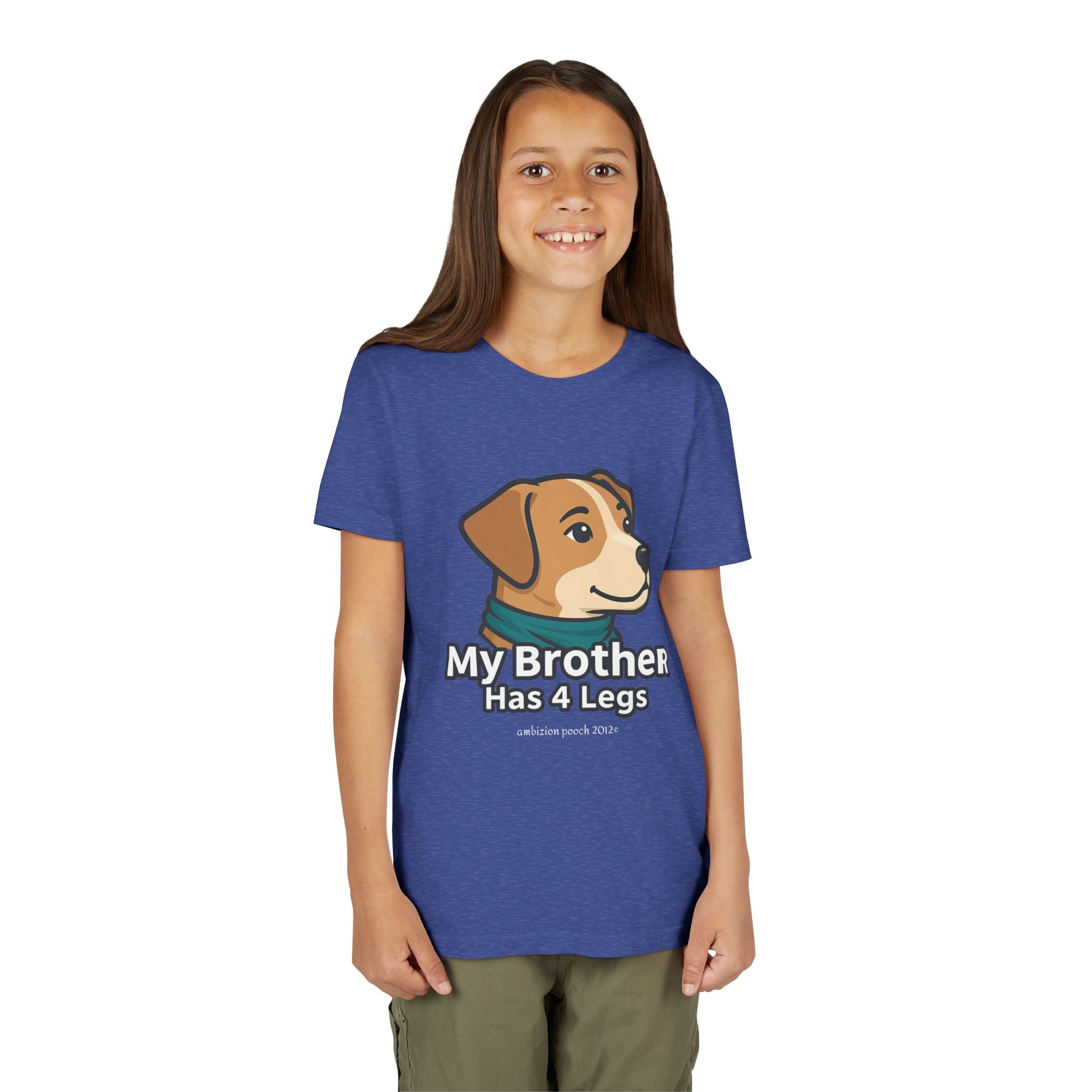 "My Bro Has 4 Legs" Kids Tee