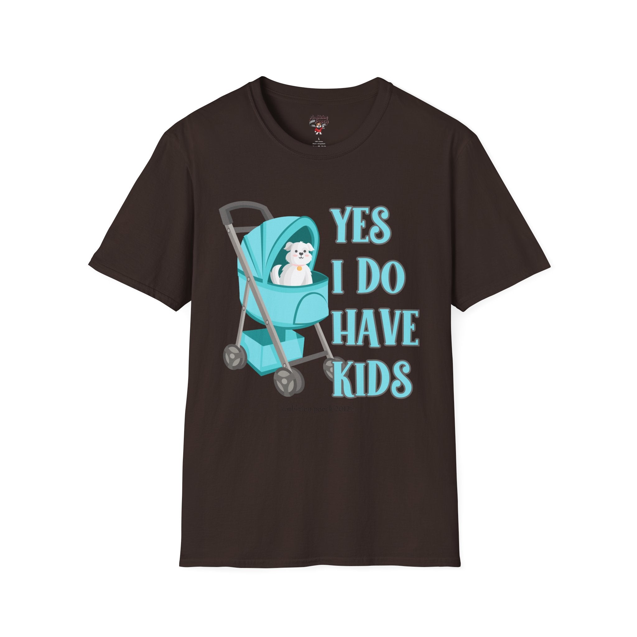 Yes I Do Have Kids Unisex Softstyle T-Shirt
