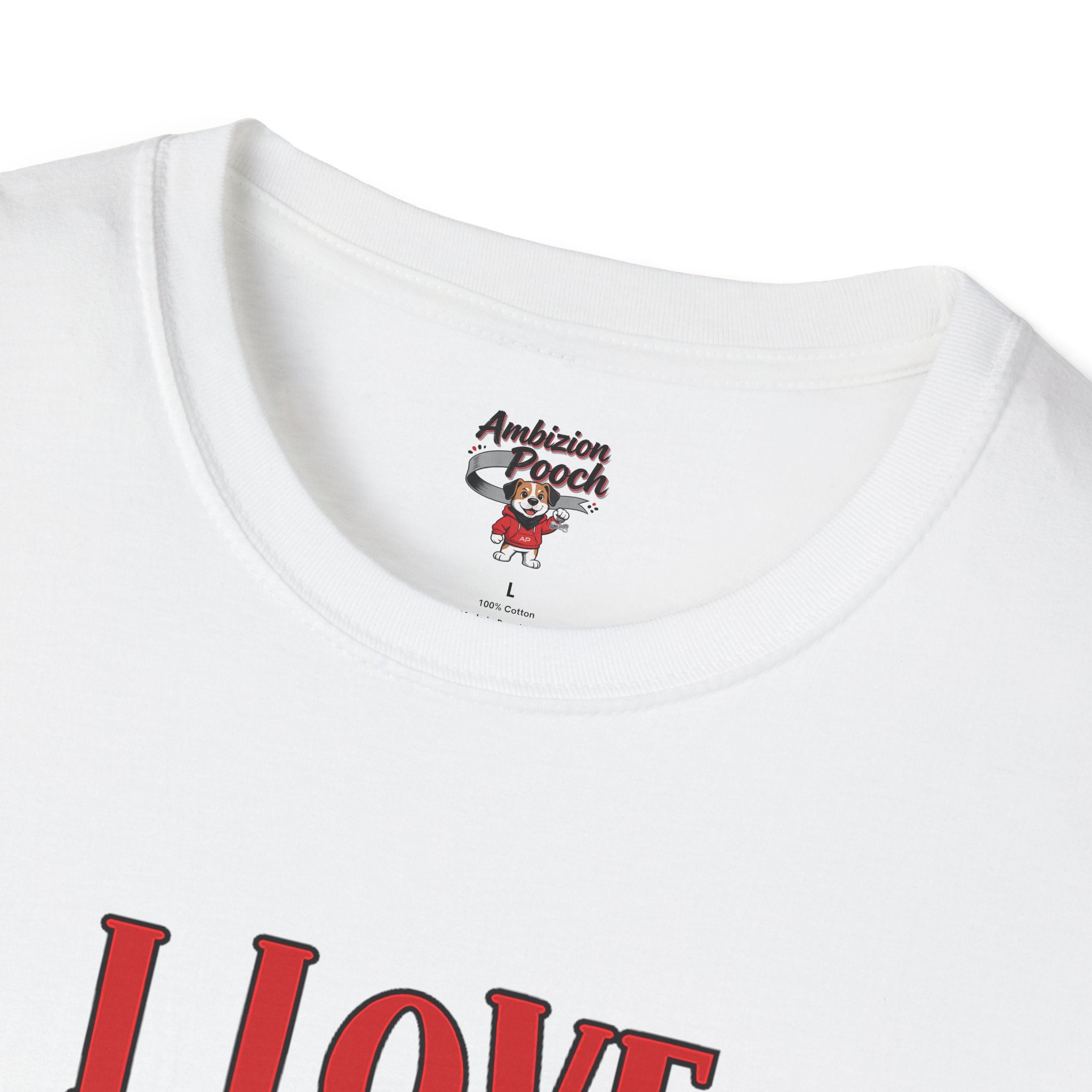 I Love Dogs More Than Humans Unisex Softstyle T-Shirt