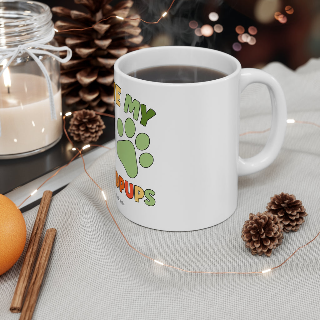 I Love My Grandpup Mug 11oz