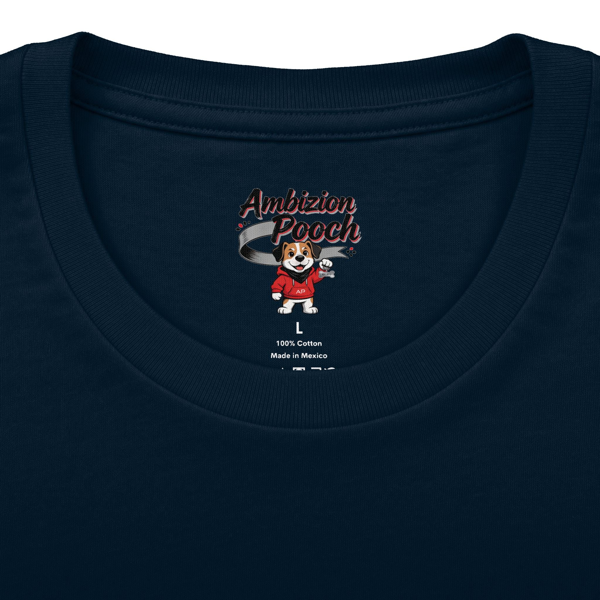 Doggy Parent "Invisible" T-Shirt — Matching "Pawpular" Doggy Tee