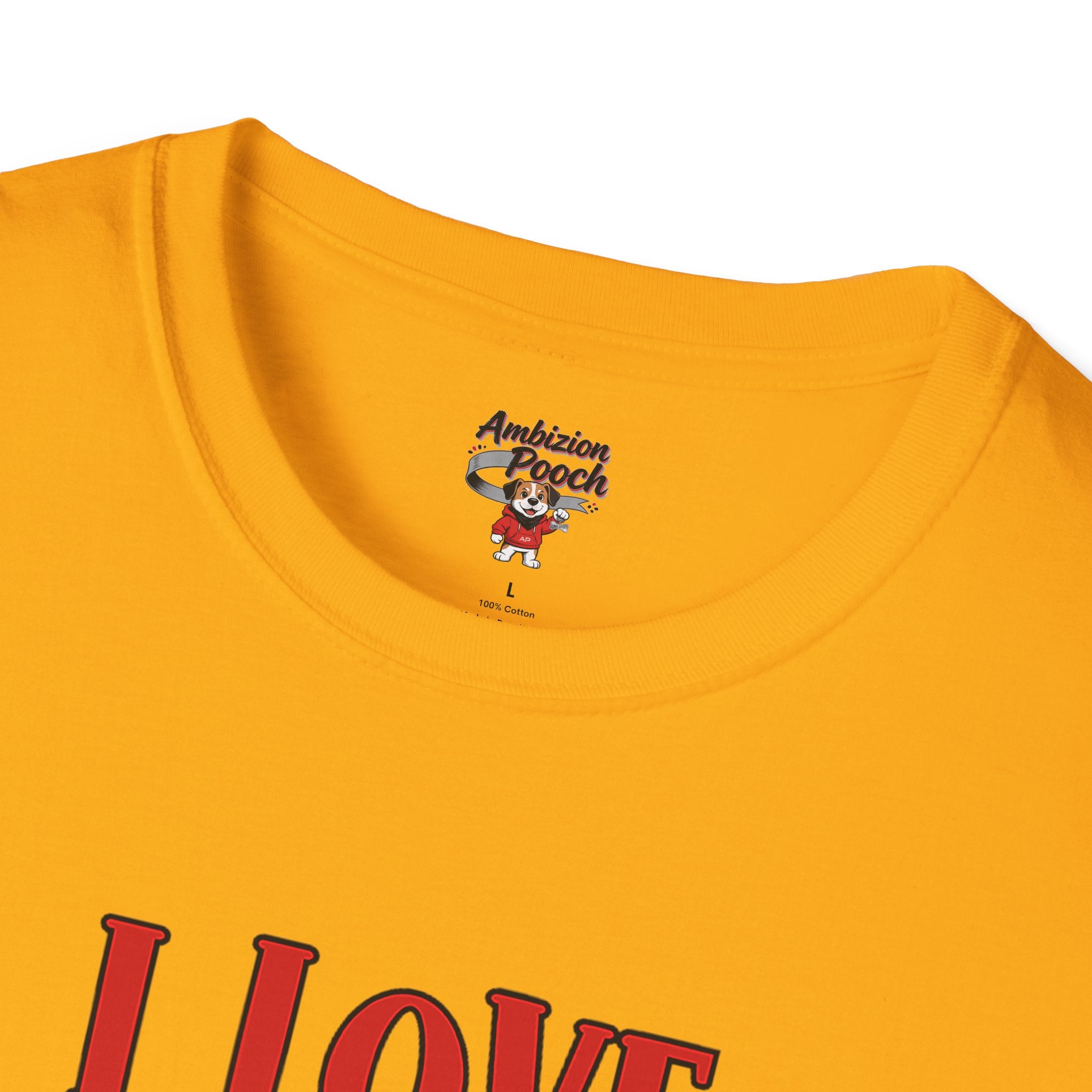 I Love Dogs More Than Humans Unisex Softstyle T-Shirt