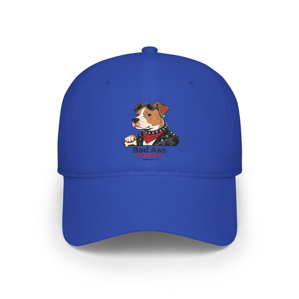 Bad Ass Dog Mama Low Profile Baseball Cap