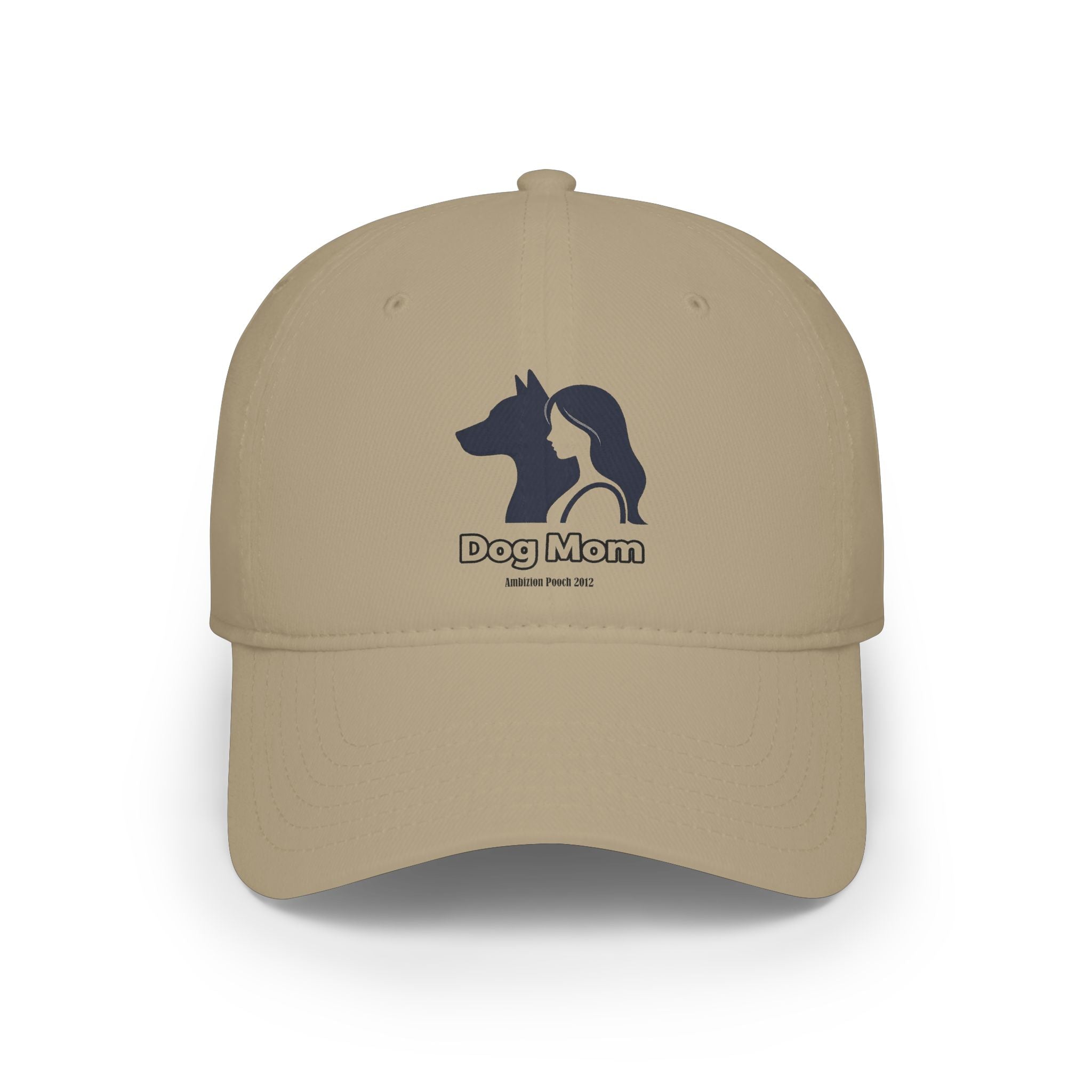 Dog Mom Low Profile Baseball Cap