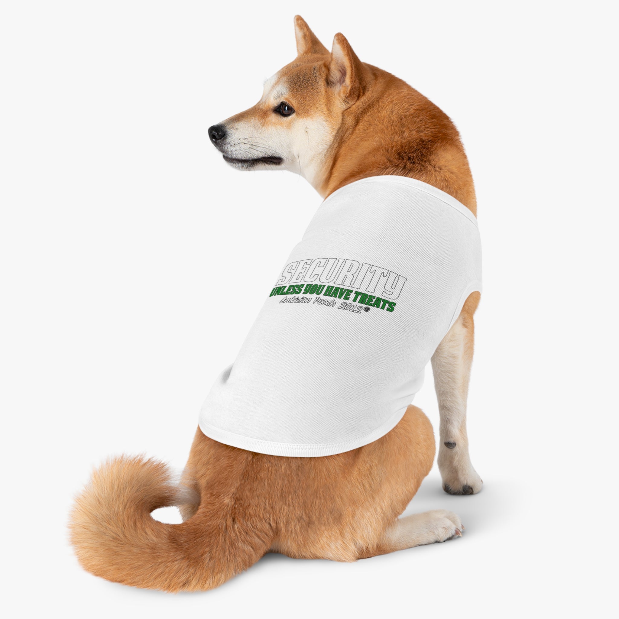 Security (Unless You Have Treats) Doggy Tank Top