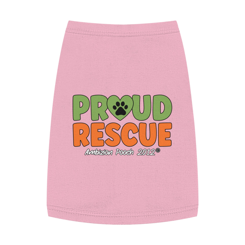 "Proud Rescue" Doggy Tank Top