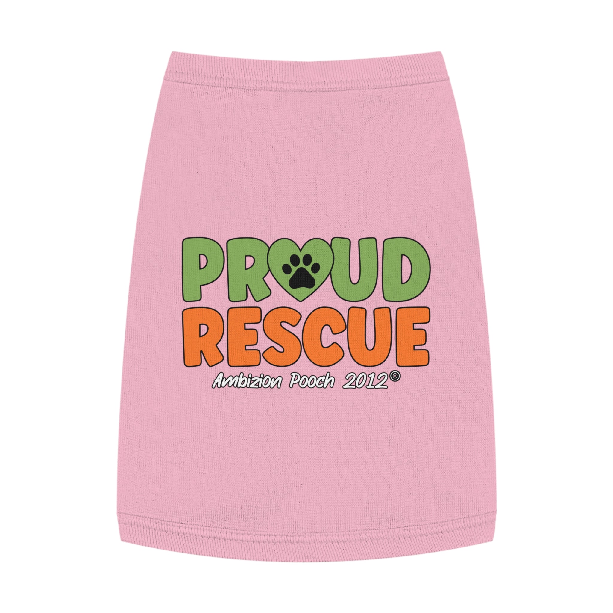 "Proud Rescue" Doggy Tank Top
