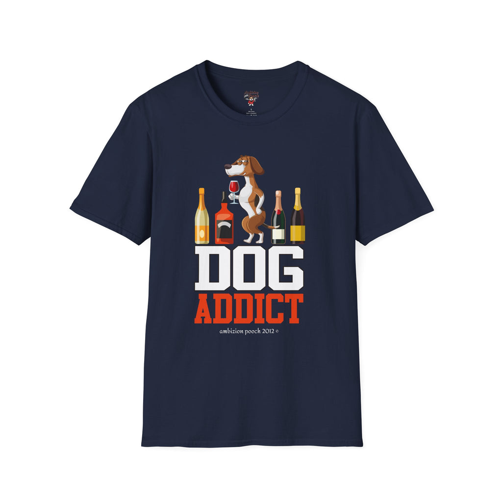 Dog Addict Unisex Softstyle T-Shirt
