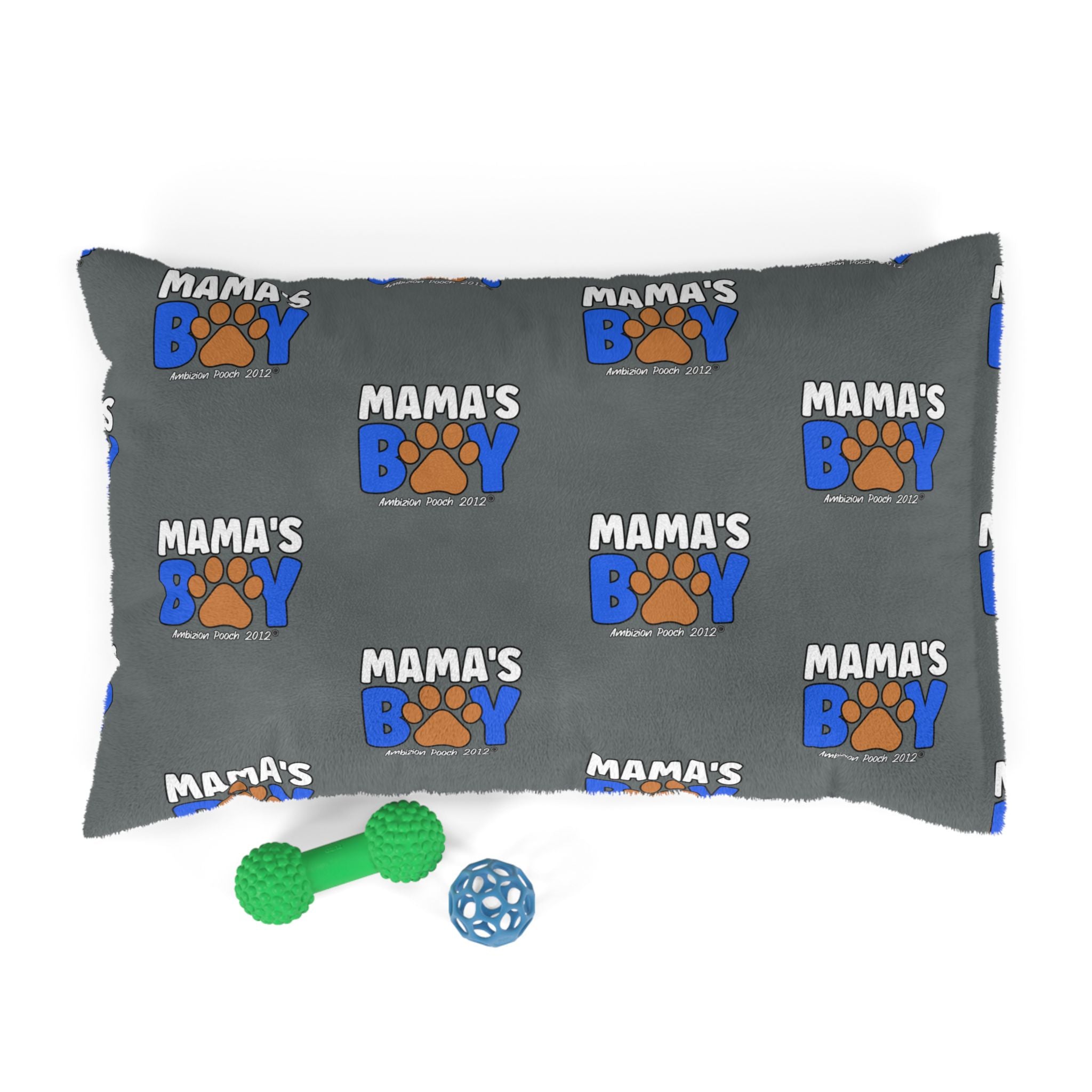 Mama's Boy Monogram Pet Bed