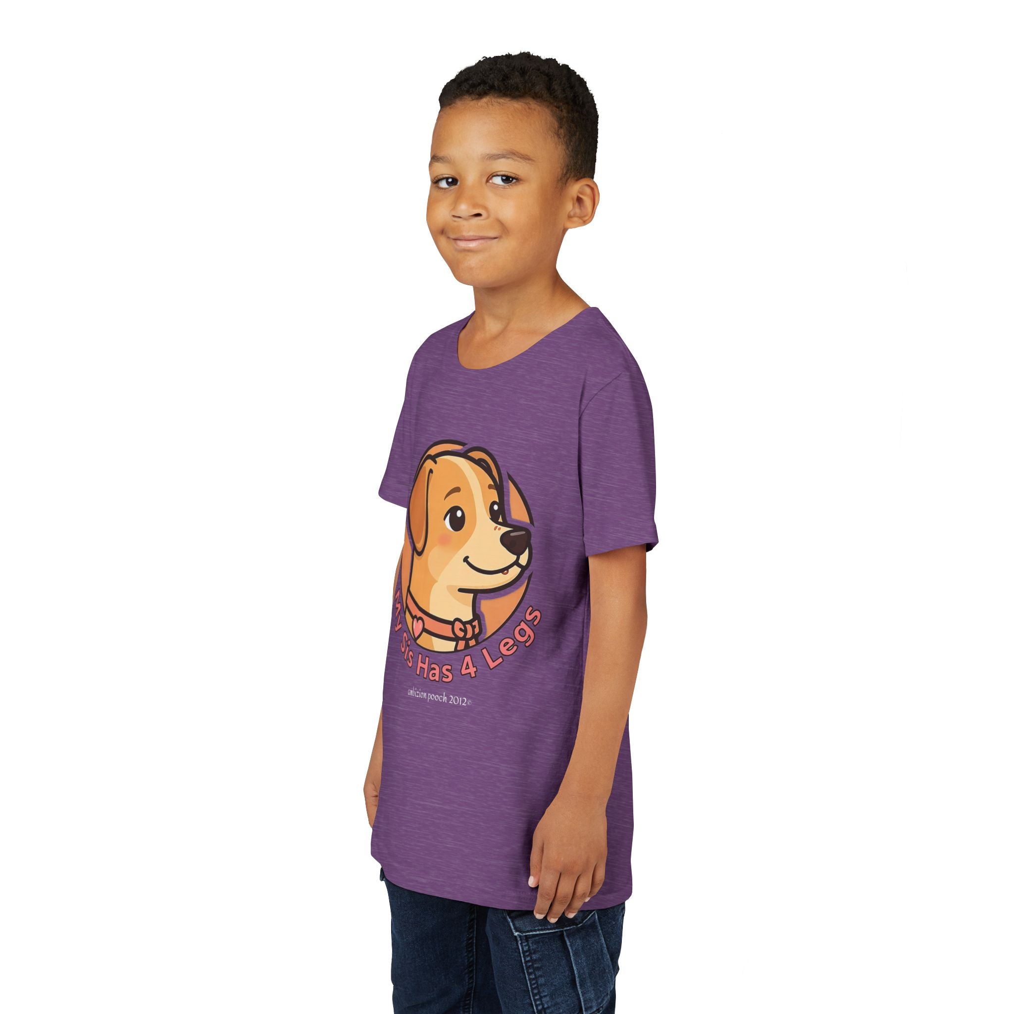 "My Sis Has 4 Legs" Kids Tee