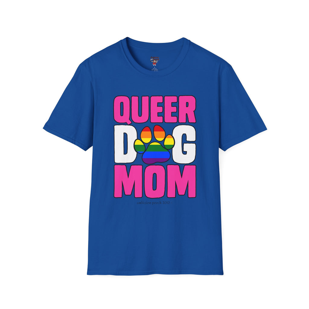 Queer Dog Mom Unisex Softstyle T-Shirt