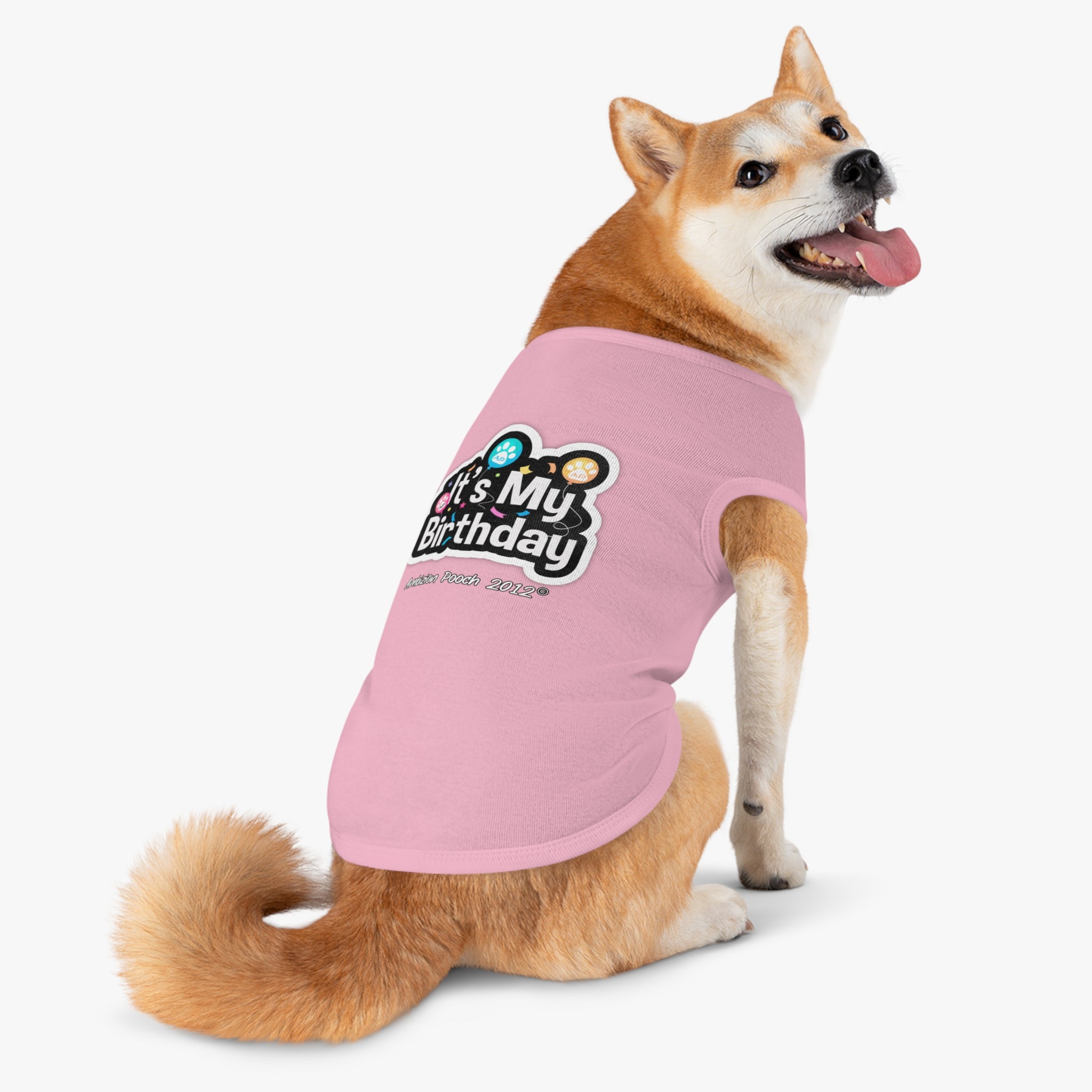 It's My Birthday Pet Tank Top - Fun & Festive