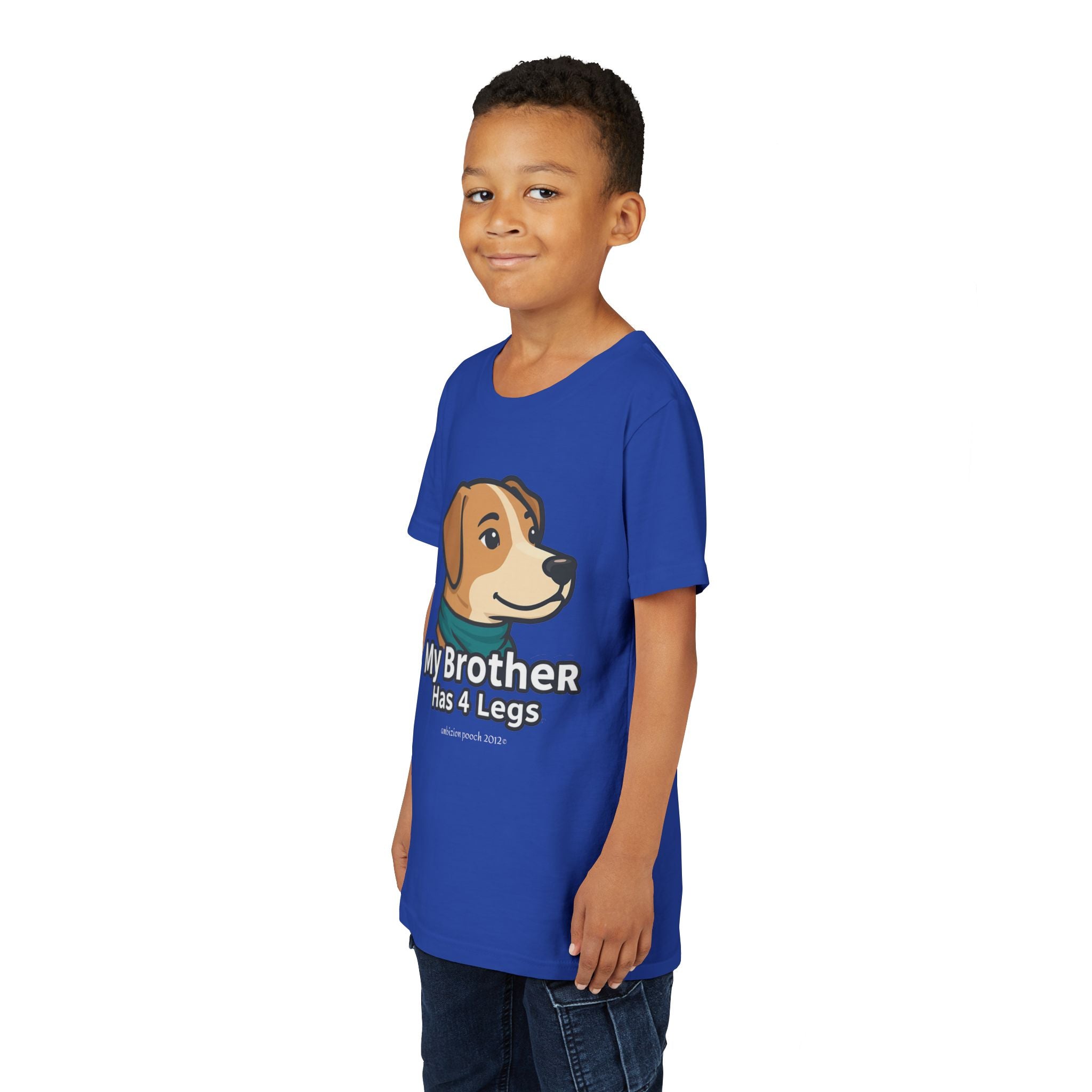 "My Bro Has 4 Legs" Kids Tee