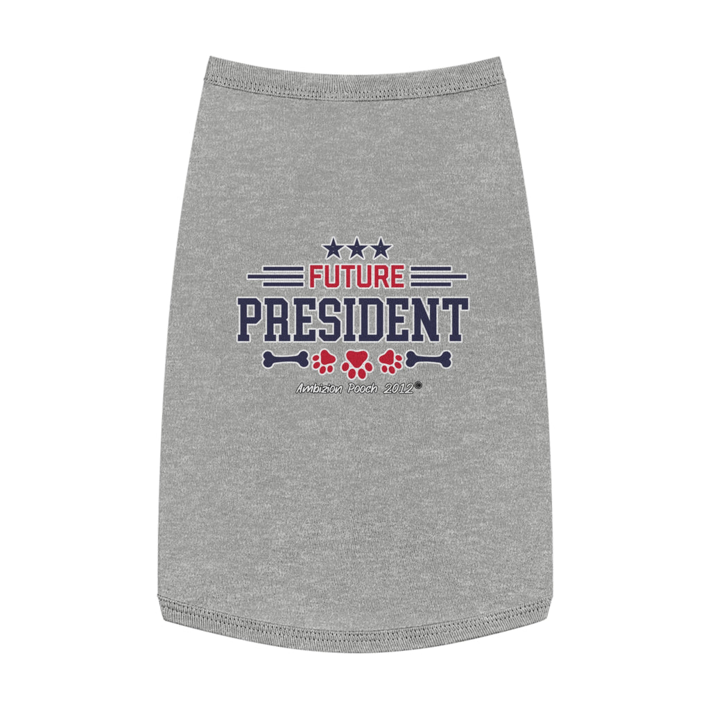 Future President Doggy Tank Top — "Future Vice President" (Pet & Parent Matching)